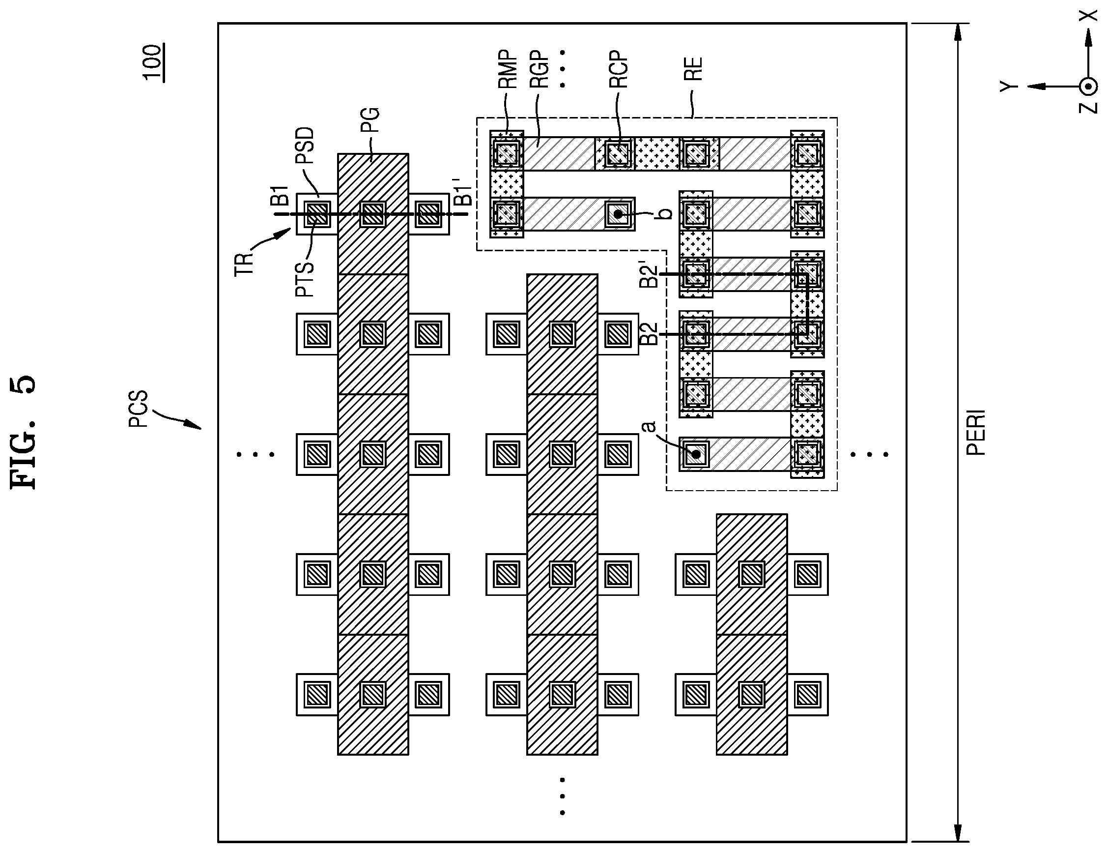 Patent US12581669 Figure 6 – Vertical memory device