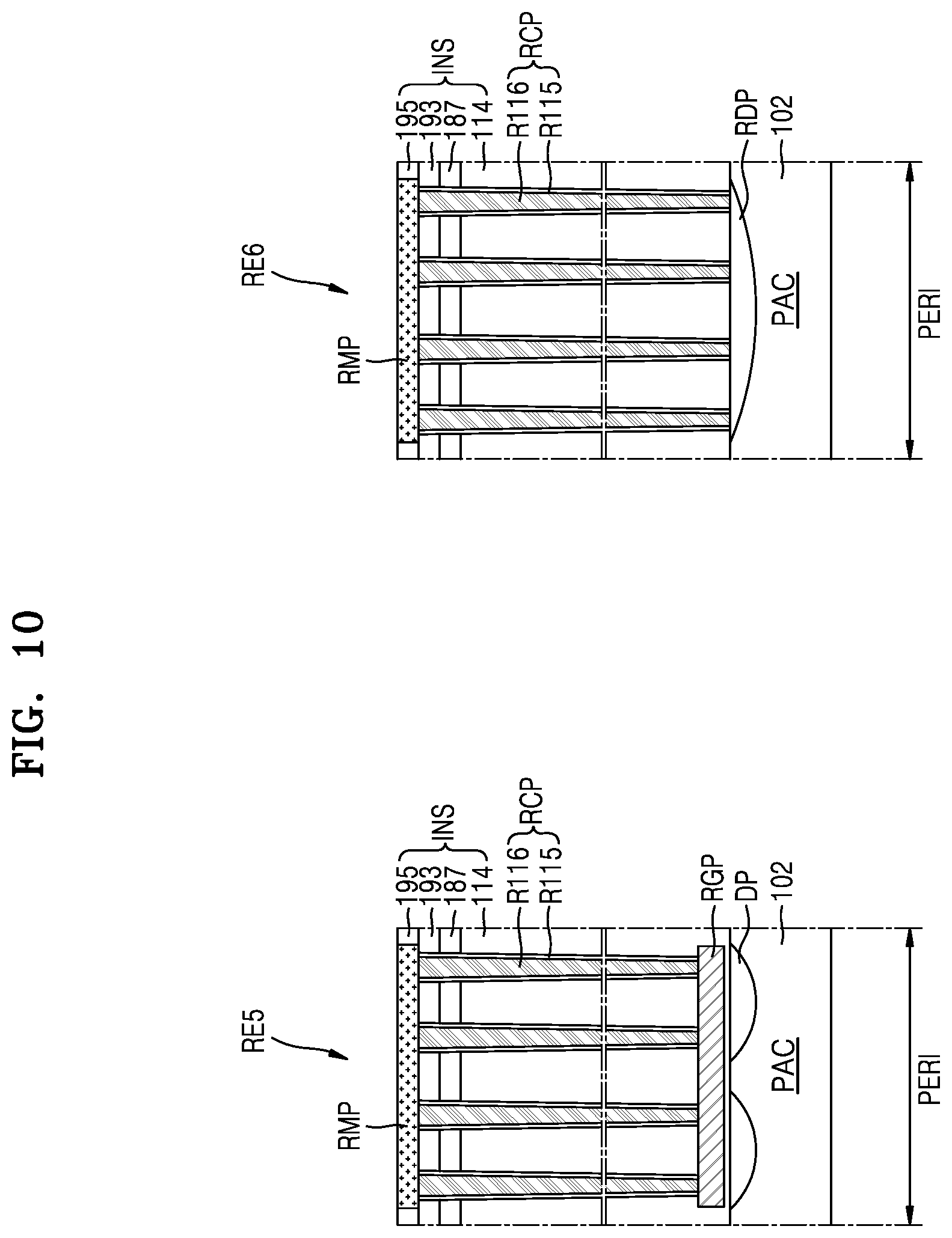 Patent US12581669 Figure 11 – Vertical memory device