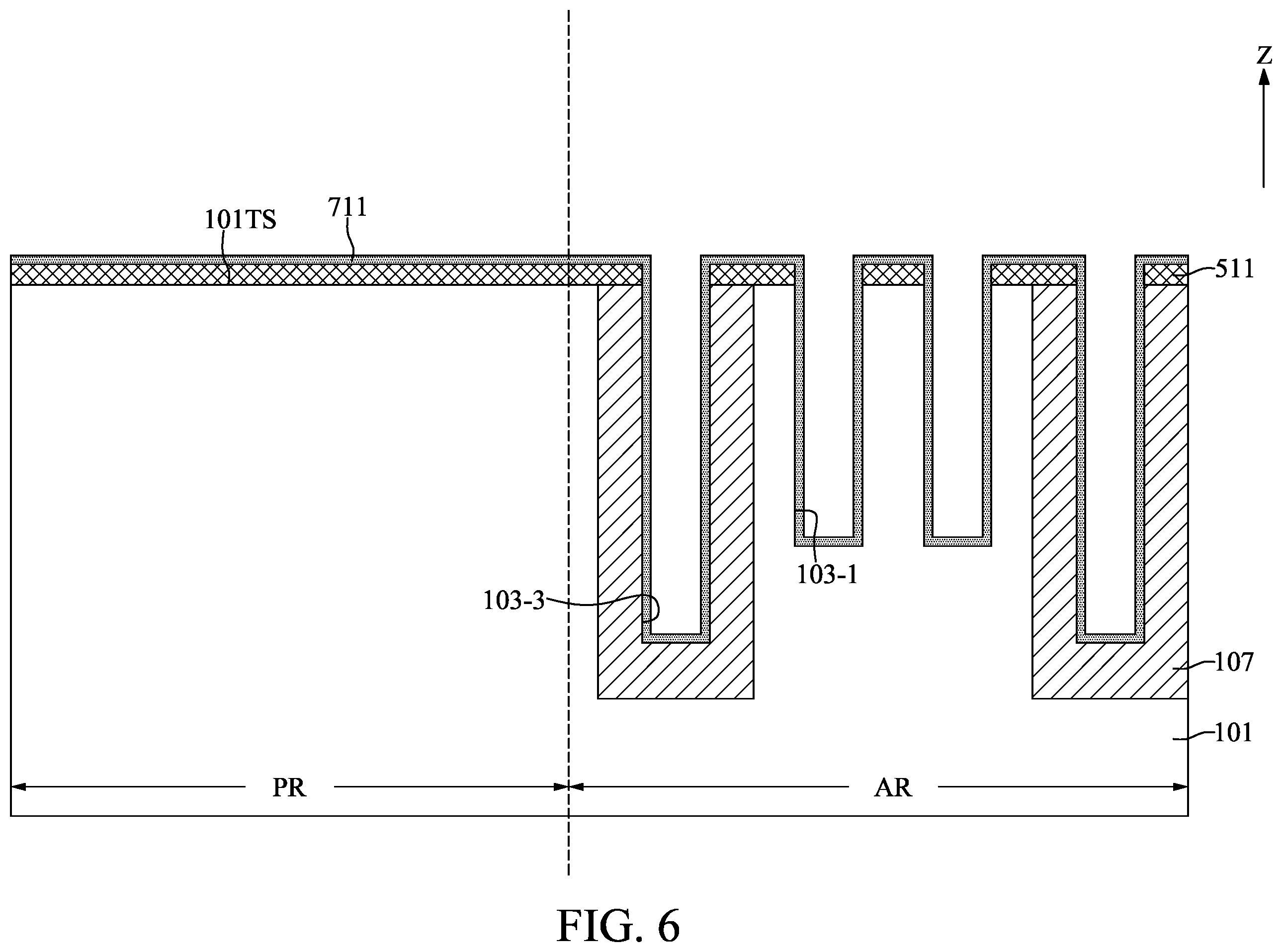Patent US12581670 Figure 6 – Semiconductor device with programmable insulating layer and method for fabricating the same