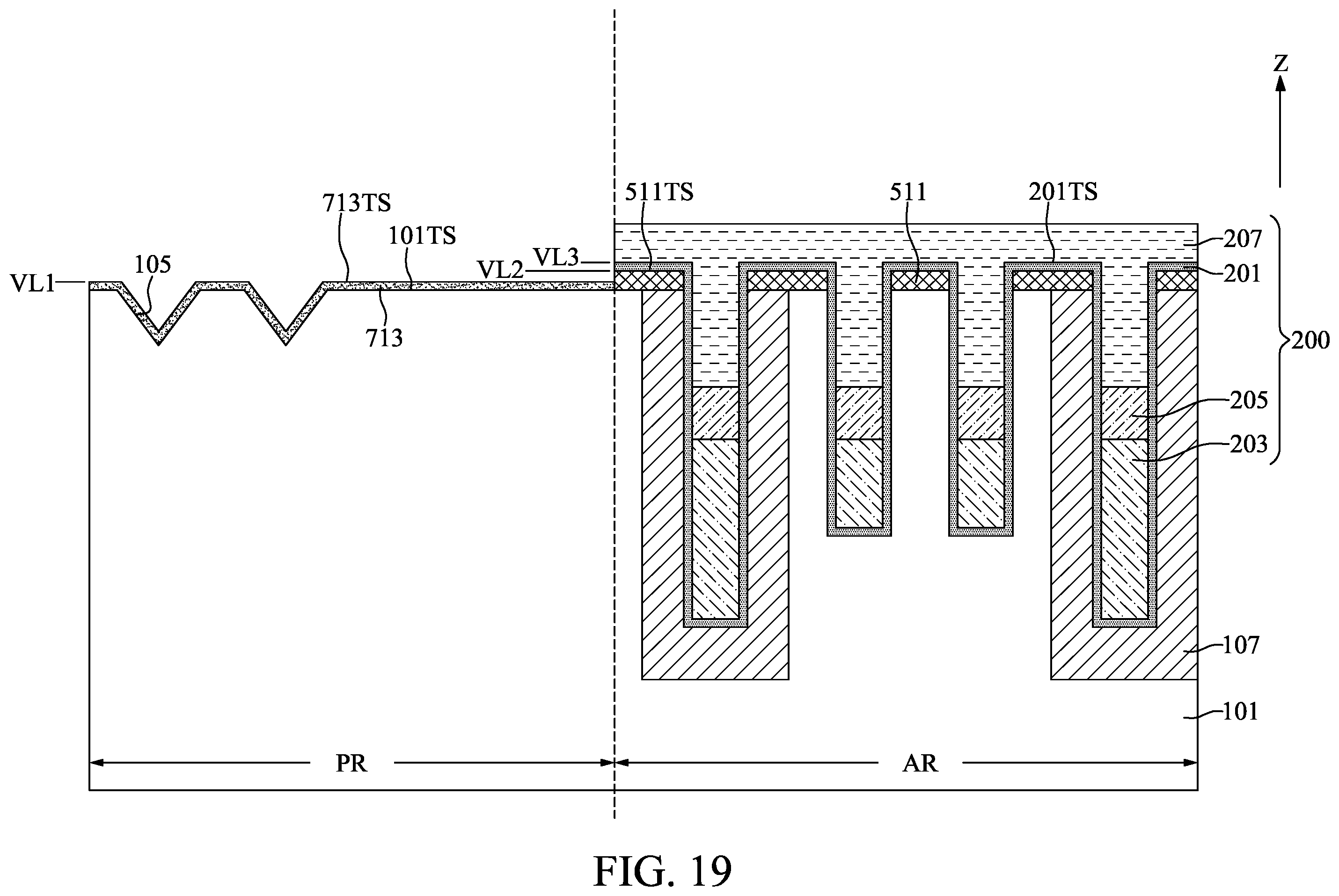 Patent US12581670 Figure 19 – Semiconductor device with programmable insulating layer and method for fabricating the same