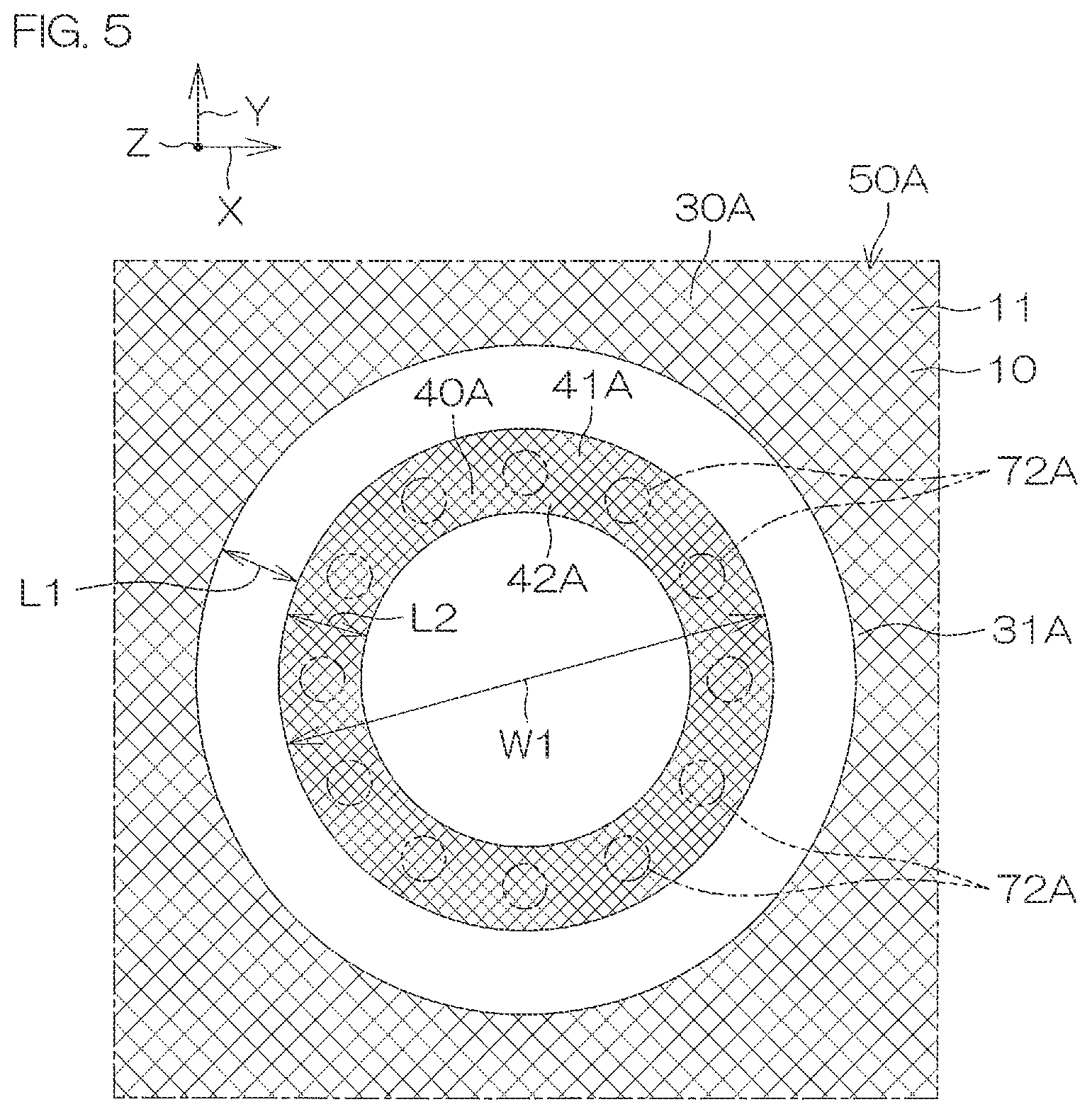 Patent US12581672 Figure 5 – Semiconductor device