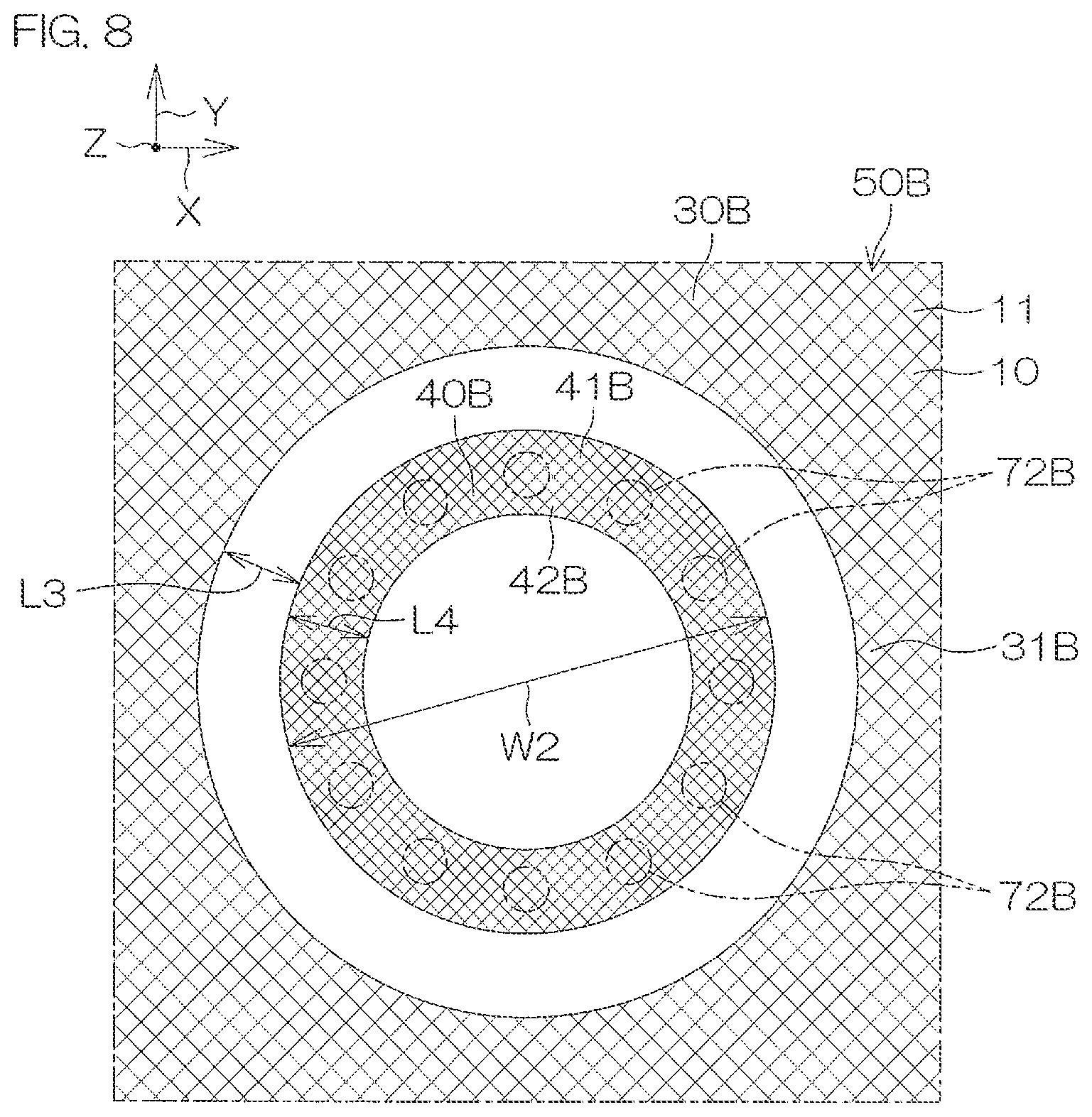 Patent US12581672 Figure 8 – Semiconductor device