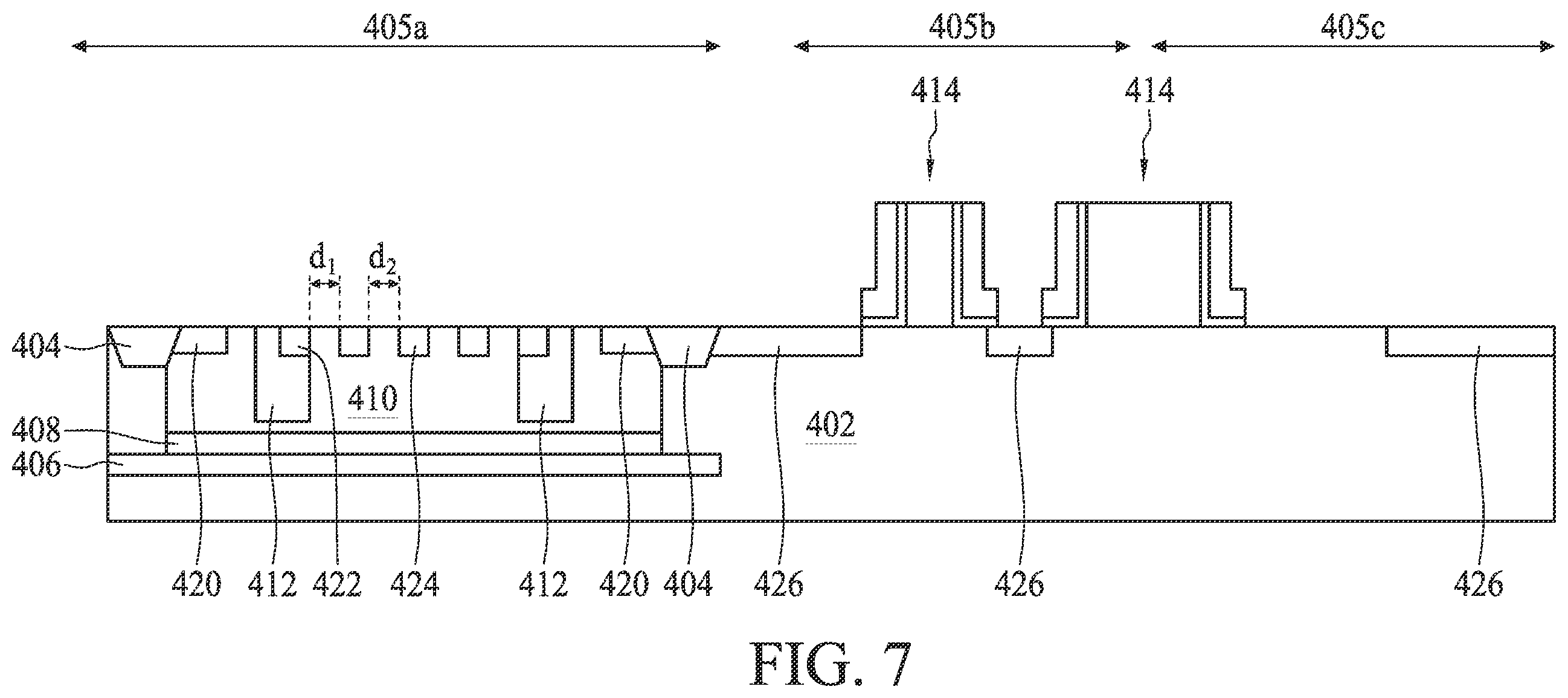 Patent US12581673 Figure 7 – Schottky diode and method for forming the same