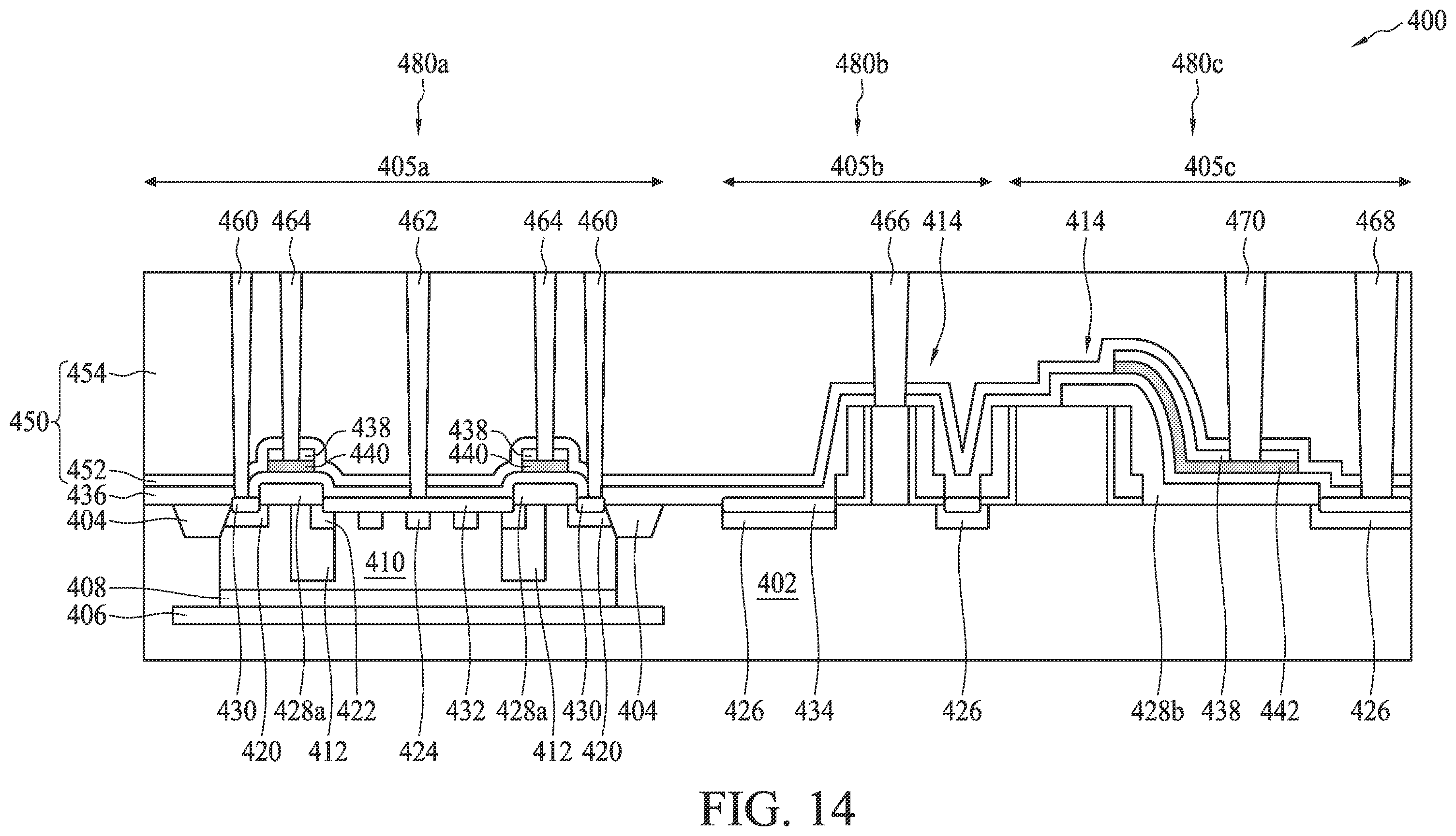 Patent US12581673 Figure 14 – Schottky diode and method for forming the same