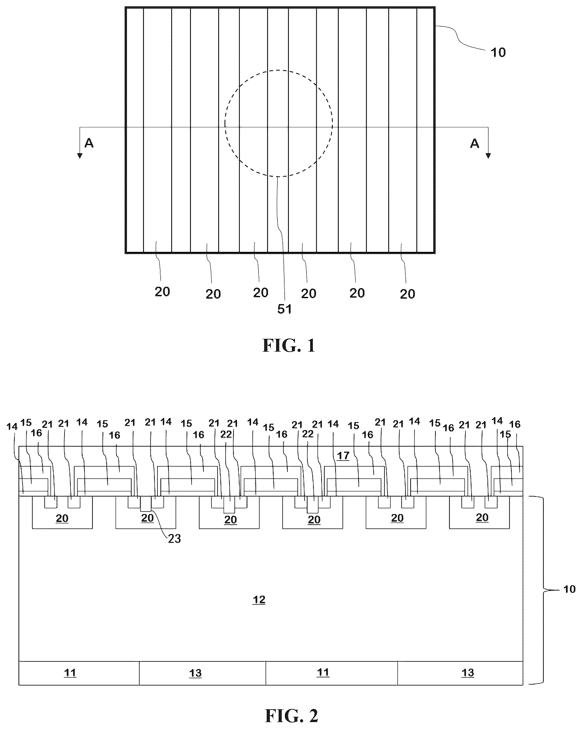 Patent US12581674 Figure 1 – Semiconductor device including first p-type body region contact region