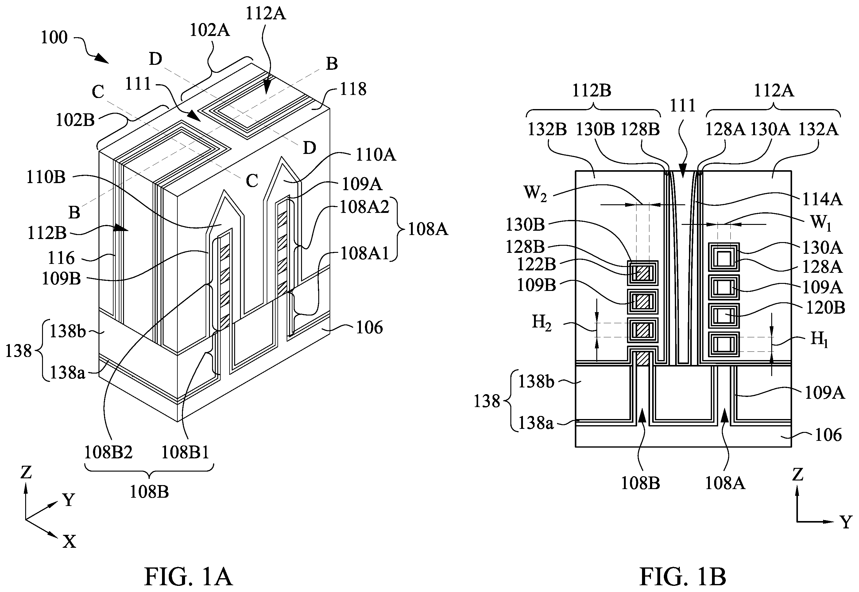 Patent US12581677 Figure 1 – Passivation layers for semiconductor devices