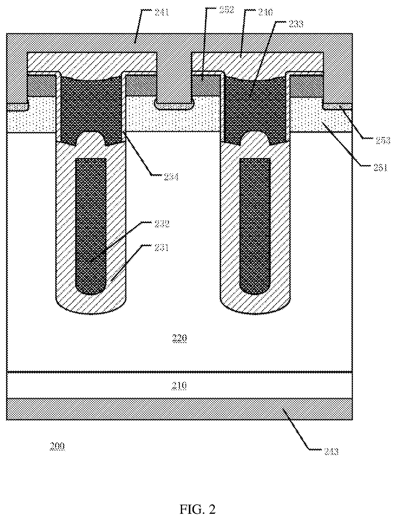 Patent US12581679 Figure 2 – Split-gate power MOS device and manufacturing method thereof