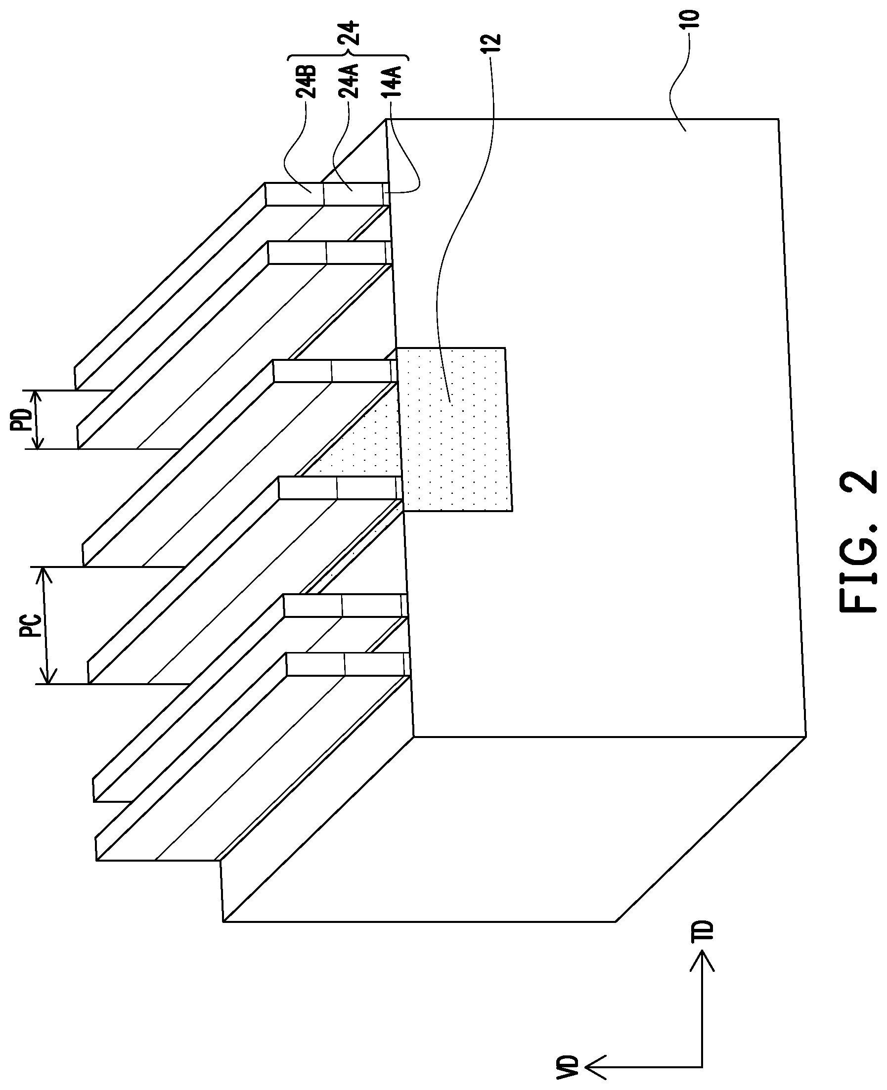 Patent US12581685 Figure 2 – Semiconductor device and method of fabricating a semiconductor device