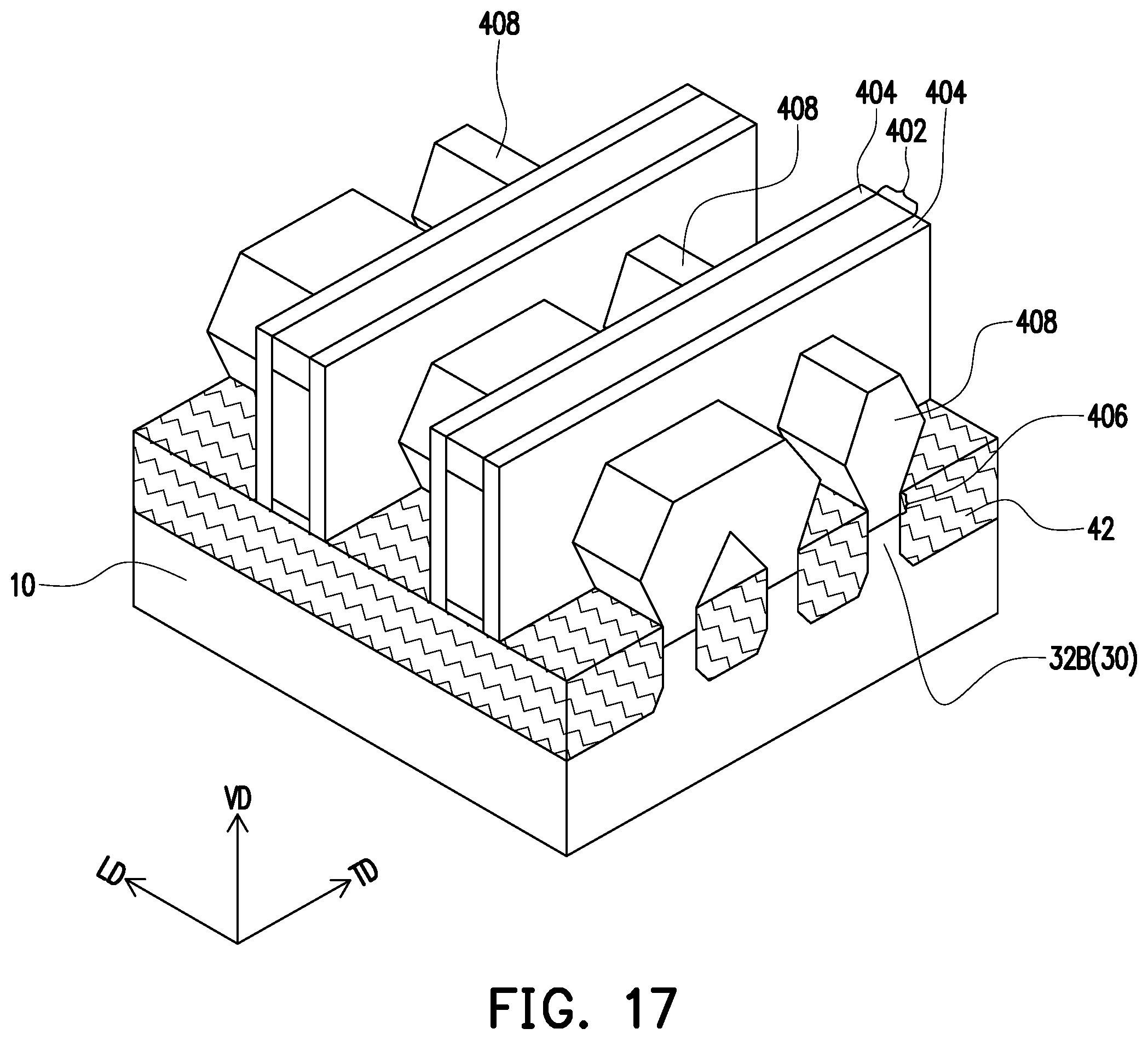 Patent US12581685 Figure 17 – Semiconductor device and method of fabricating a semiconductor device