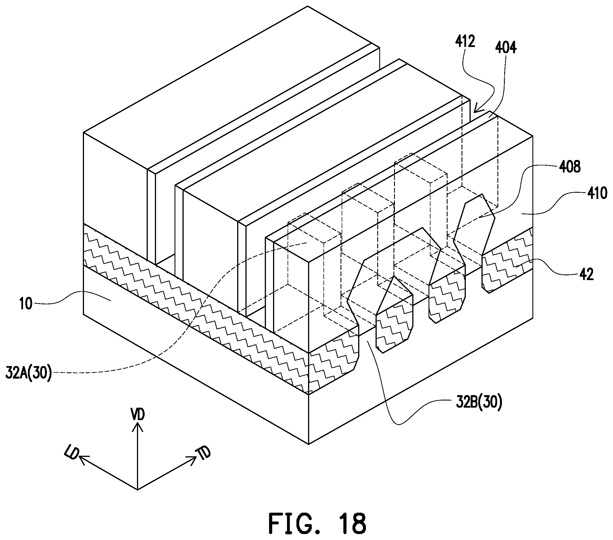 Patent US12581685 Figure 18 – Semiconductor device and method of fabricating a semiconductor device