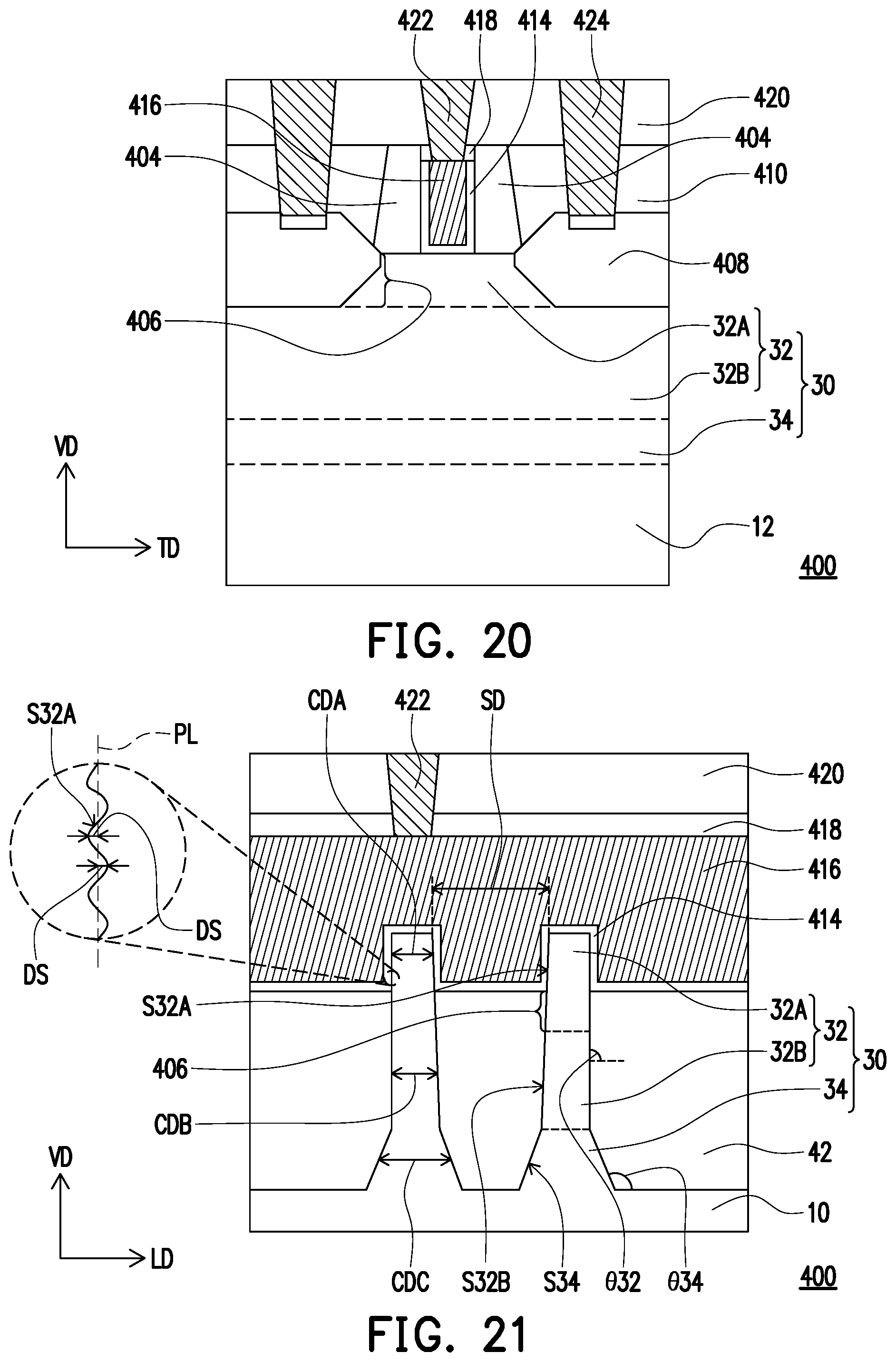 Patent US12581685 Figure 20 – Semiconductor device and method of fabricating a semiconductor device
