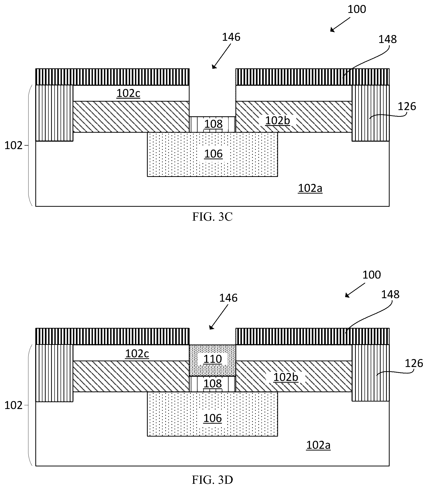 Patent US12581686 Figure 4 – Metal oxide semiconductor devices and integration methods