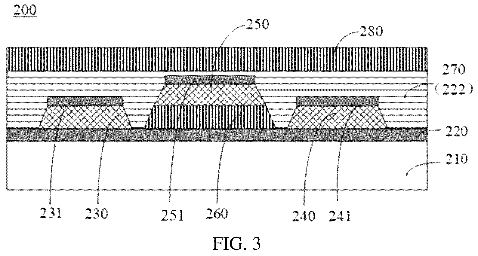 Patent US12581687 Figure 2 – Array substrate, method of manufacturing the same, and display panel