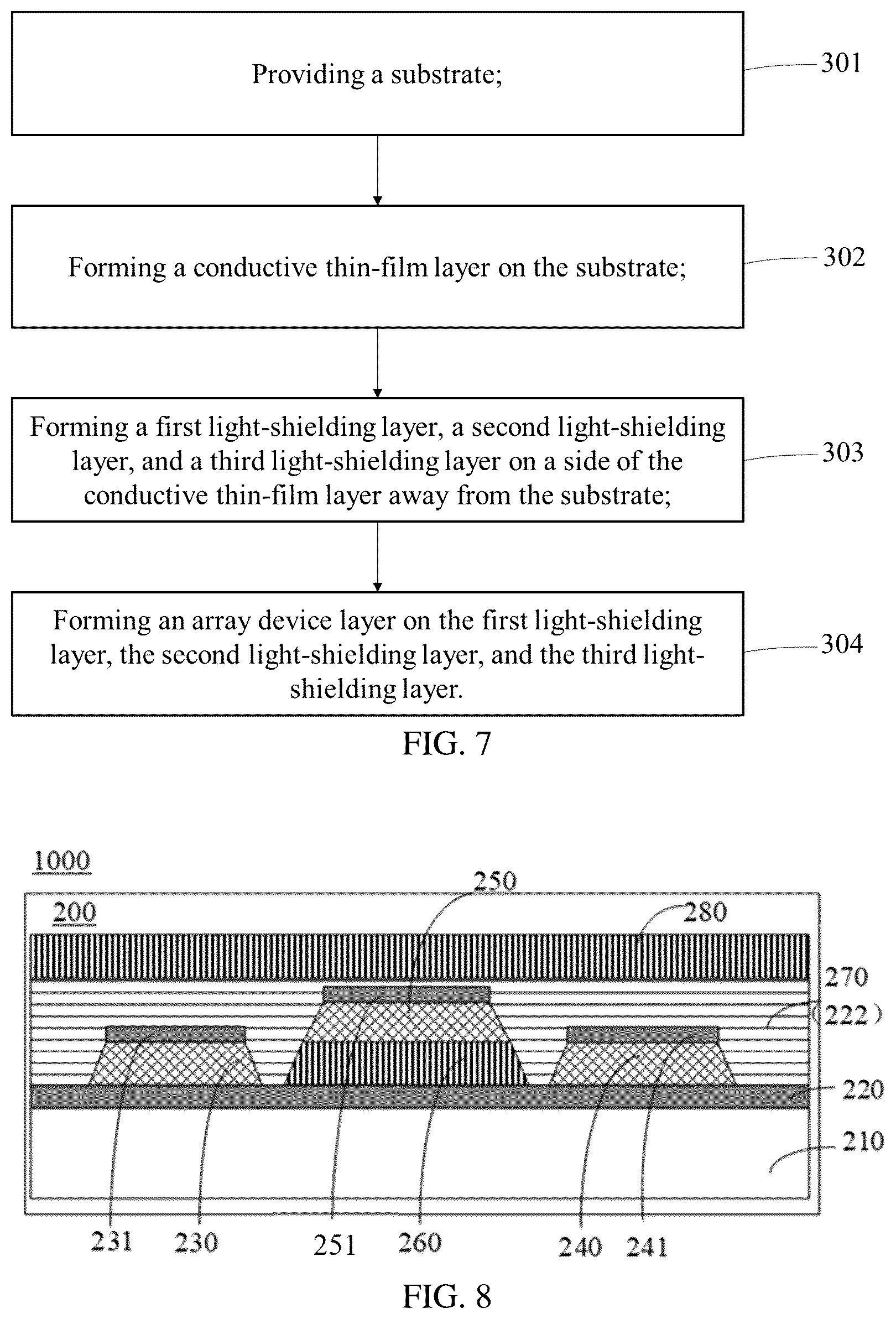 Patent US12581687 Figure 5 – Array substrate, method of manufacturing the same, and display panel