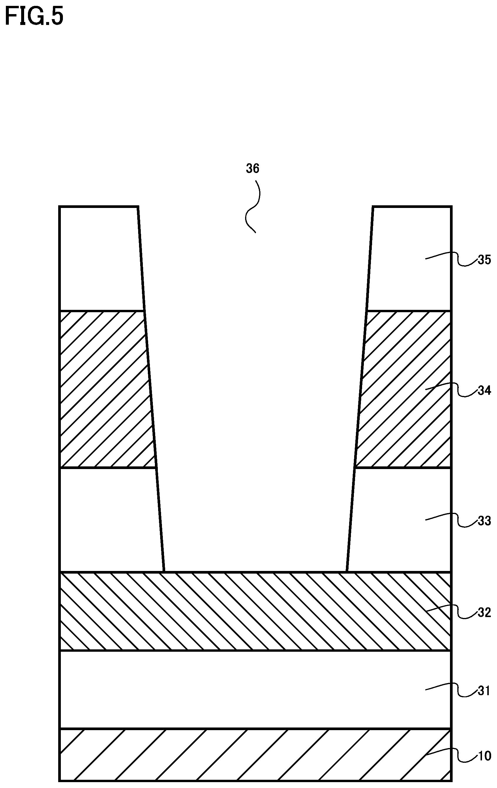 Patent US12581688 Figure 5 – Semiconductor device, semiconductor memory device, and semiconductor device manufacturing method
