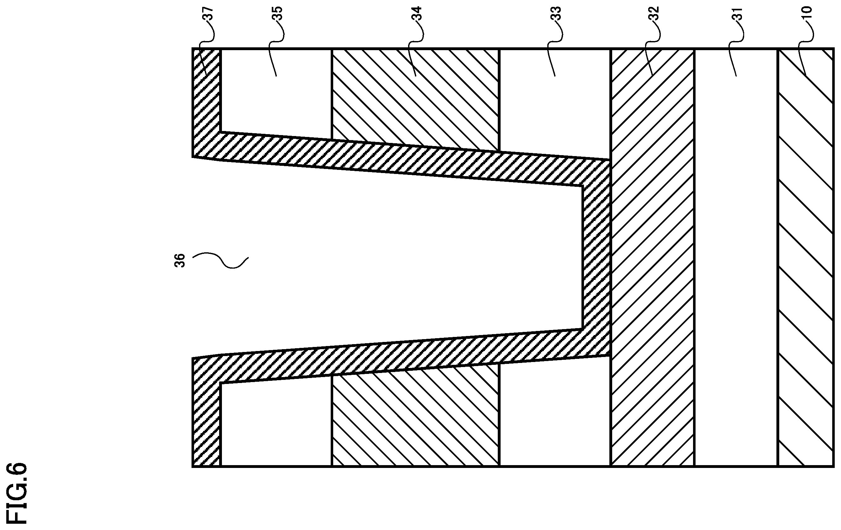 Patent US12581688 Figure 6 – Semiconductor device, semiconductor memory device, and semiconductor device manufacturing method
