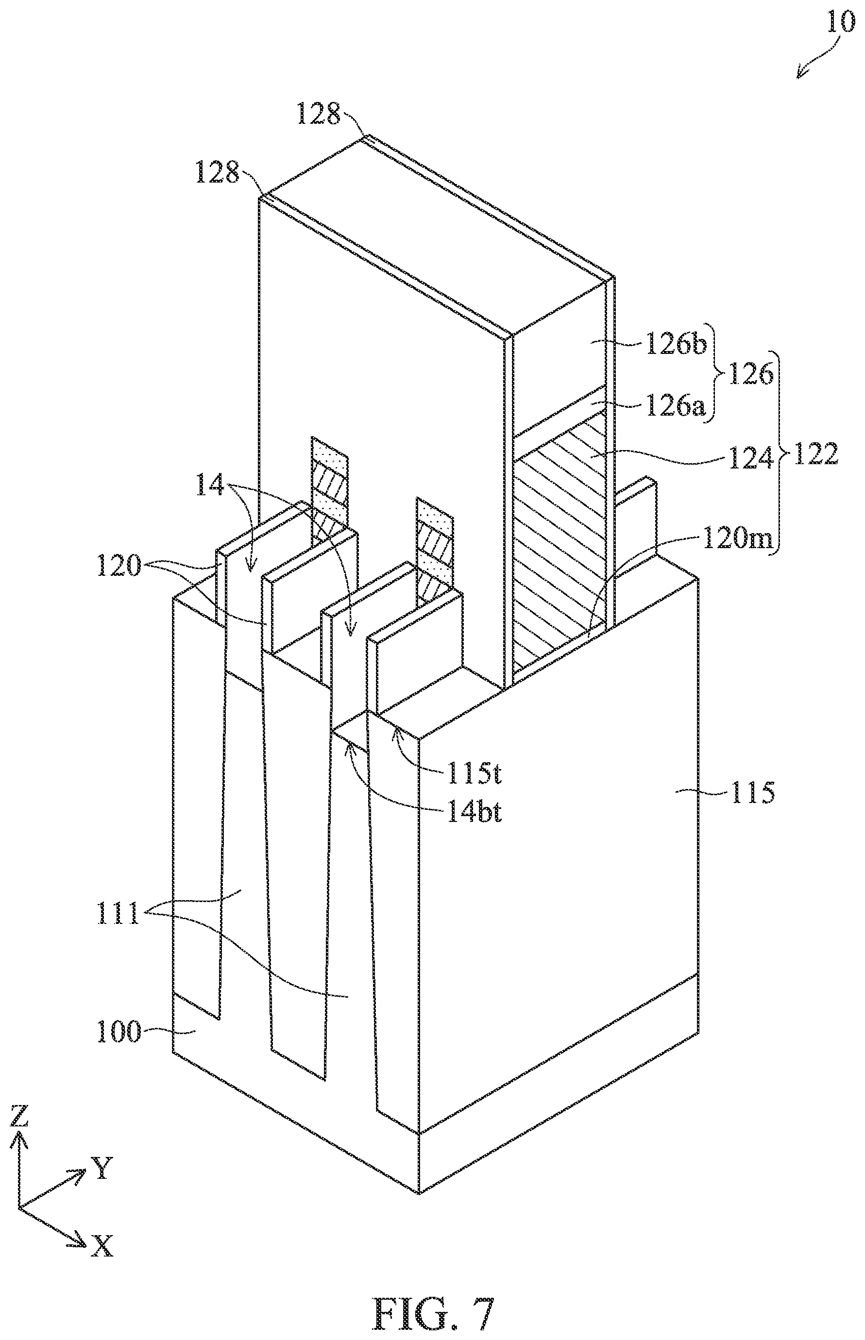 Patent US12581689 Figure 7 – Multi-gate semiconductor device and fabrication method thereof
