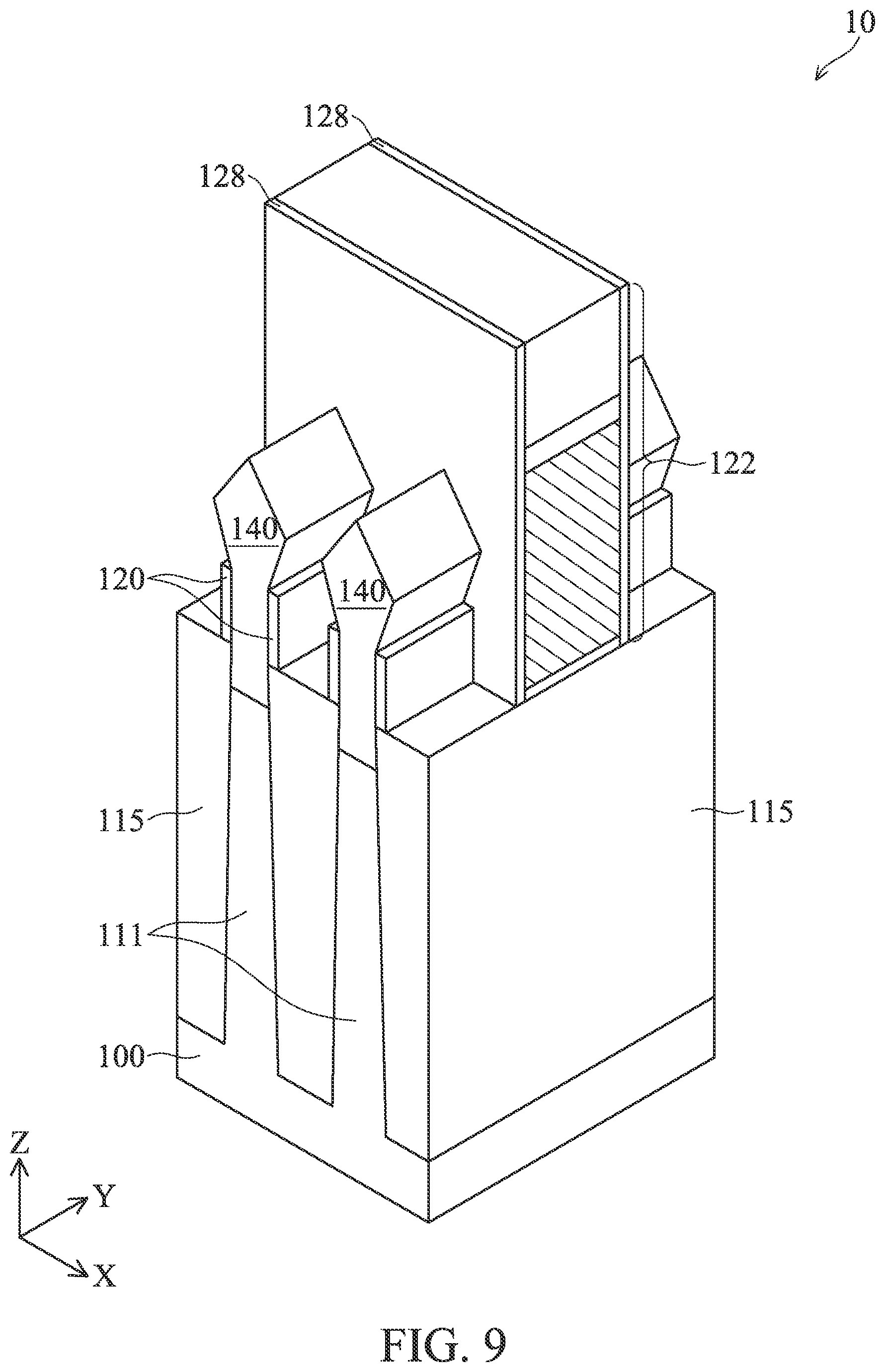 Patent US12581689 Figure 9 – Multi-gate semiconductor device and fabrication method thereof