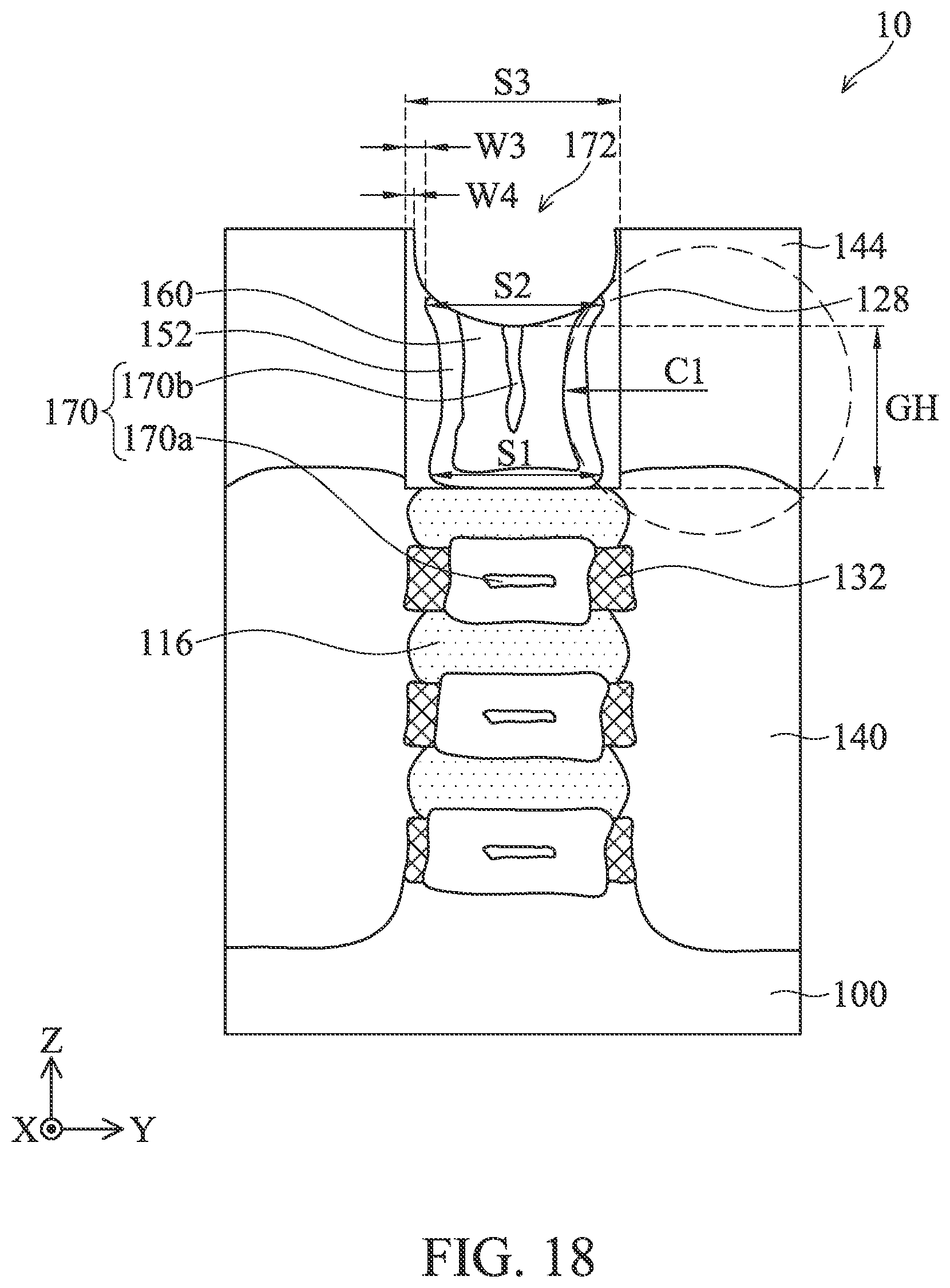 Patent US12581689 Figure 18 – Multi-gate semiconductor device and fabrication method thereof