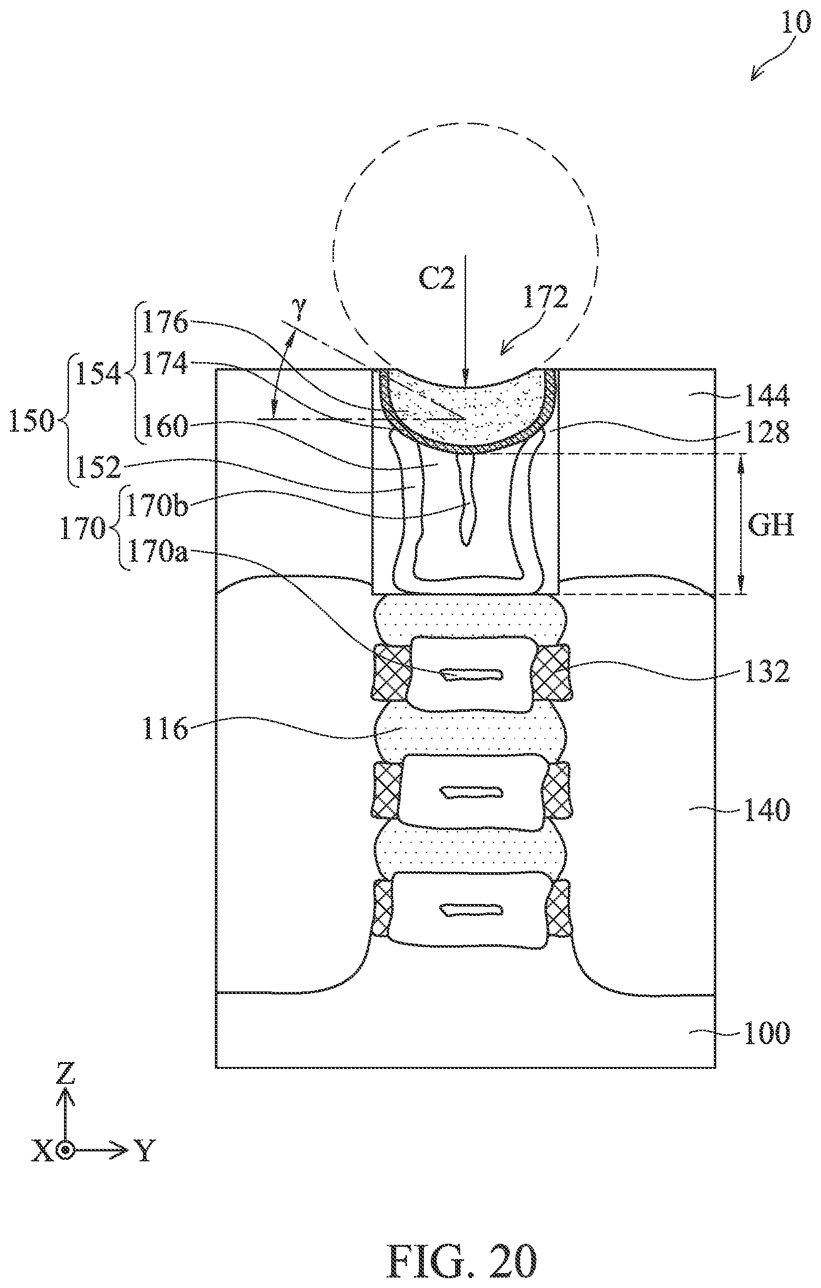 Patent US12581689 Figure 20 – Multi-gate semiconductor device and fabrication method thereof