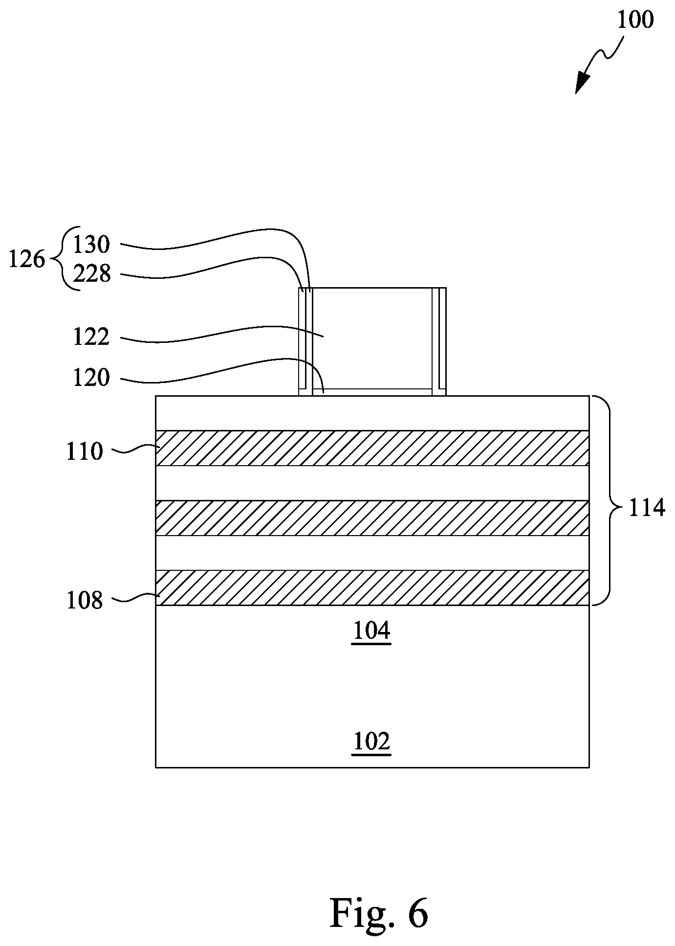 Patent US12581690 Figure 6 – Method of forming semiconductor device with implanted nanosheets