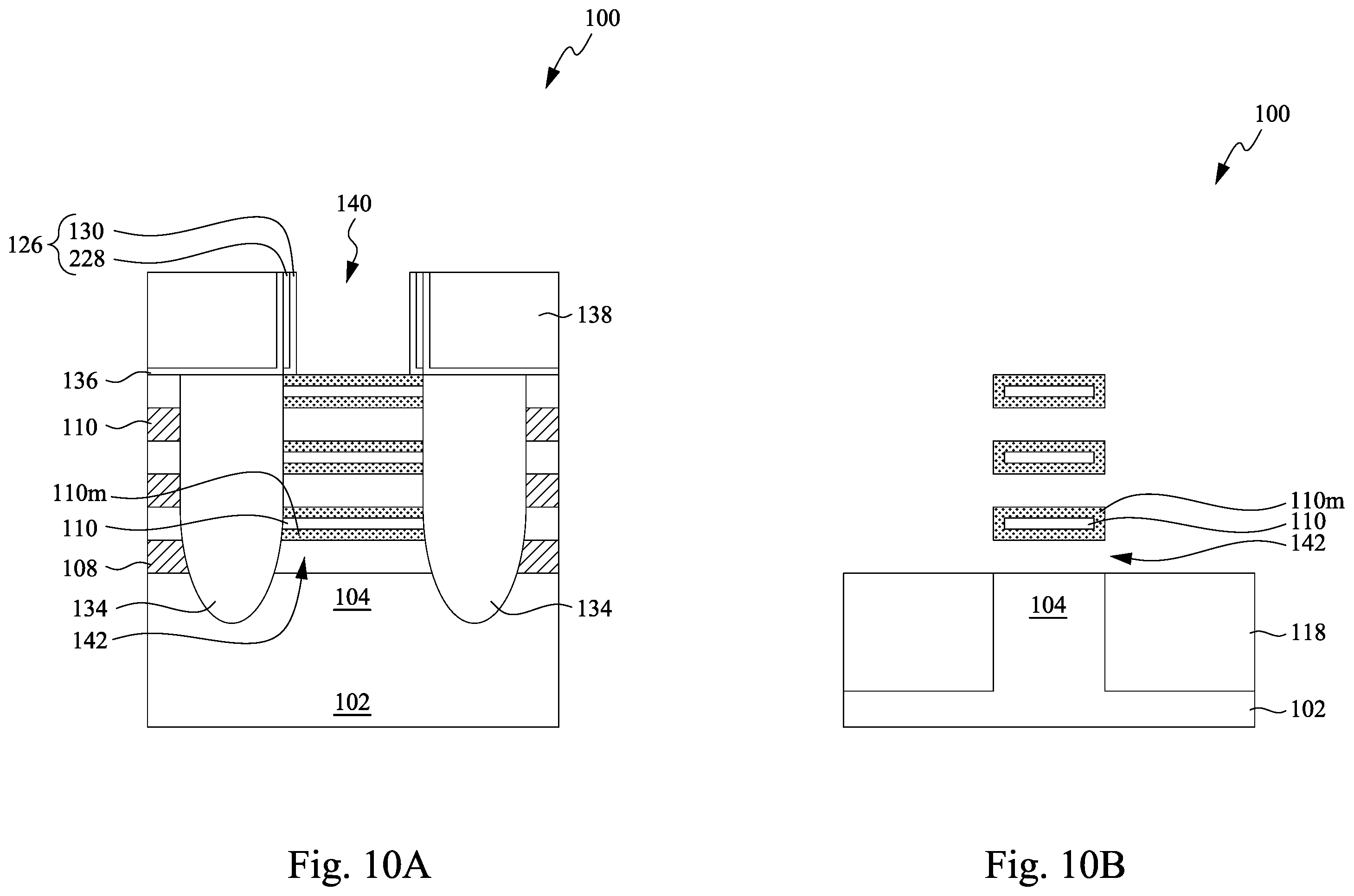 Patent US12581690 Figure 10 – Method of forming semiconductor device with implanted nanosheets