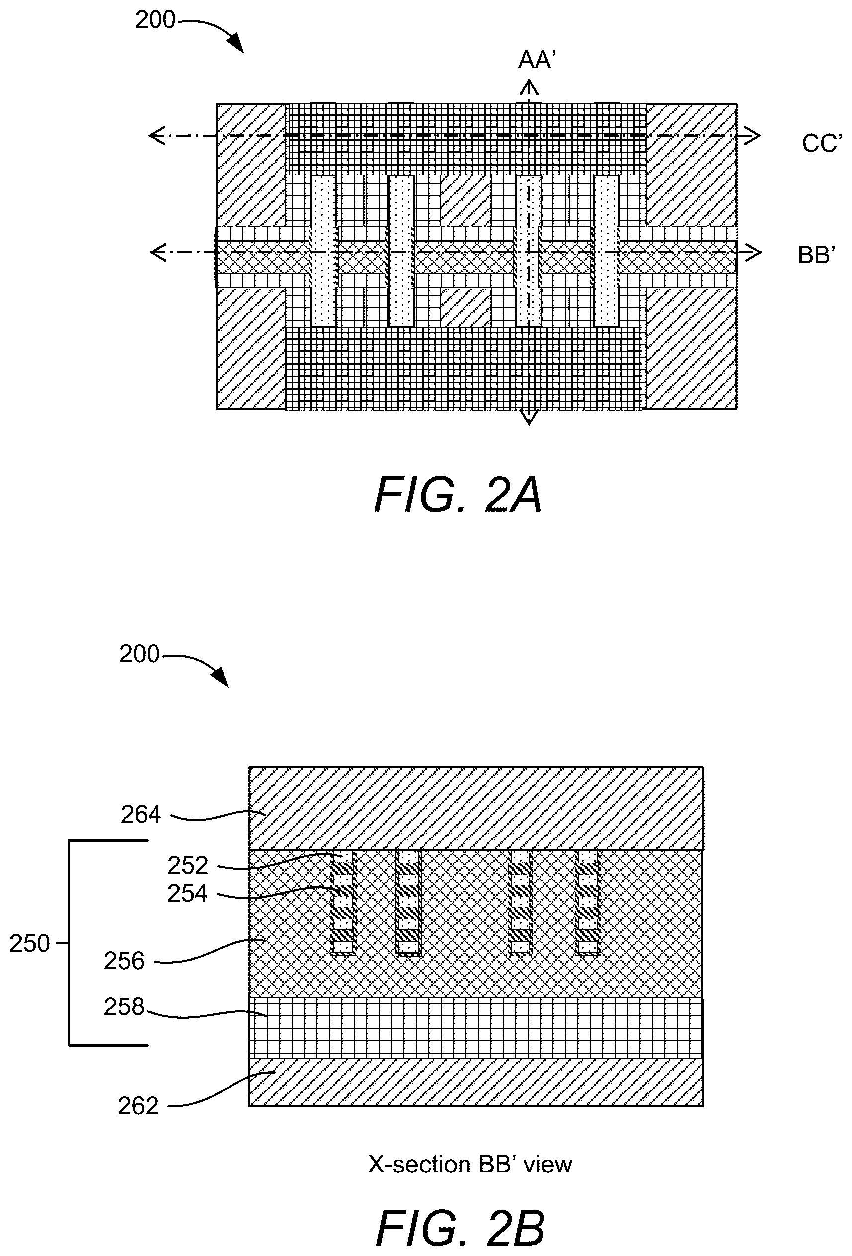 Patent US12581692 Figure 3 – Transistor devices with double-side contacts