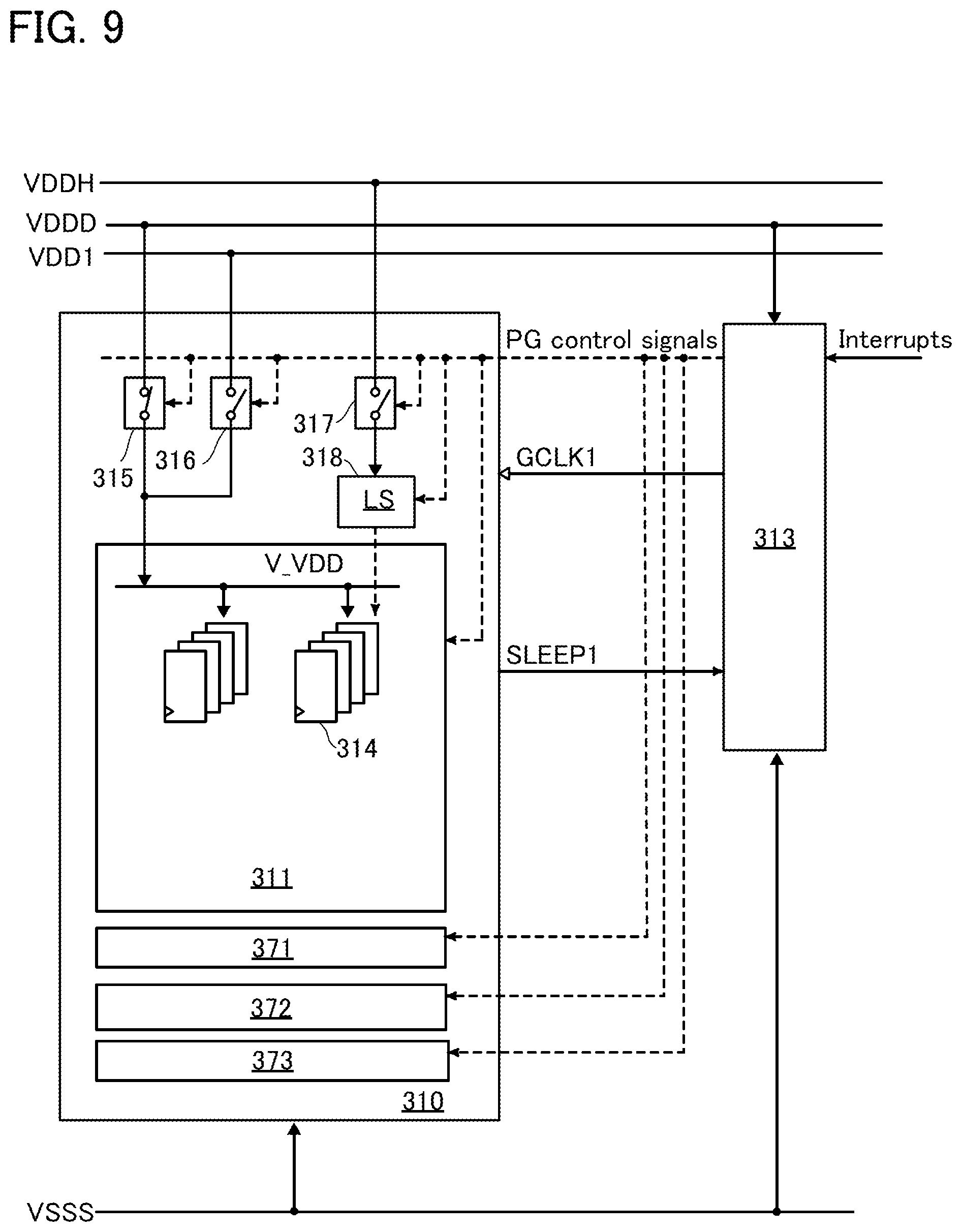 Patent US12581693 Figure 9 – Semiconductor device