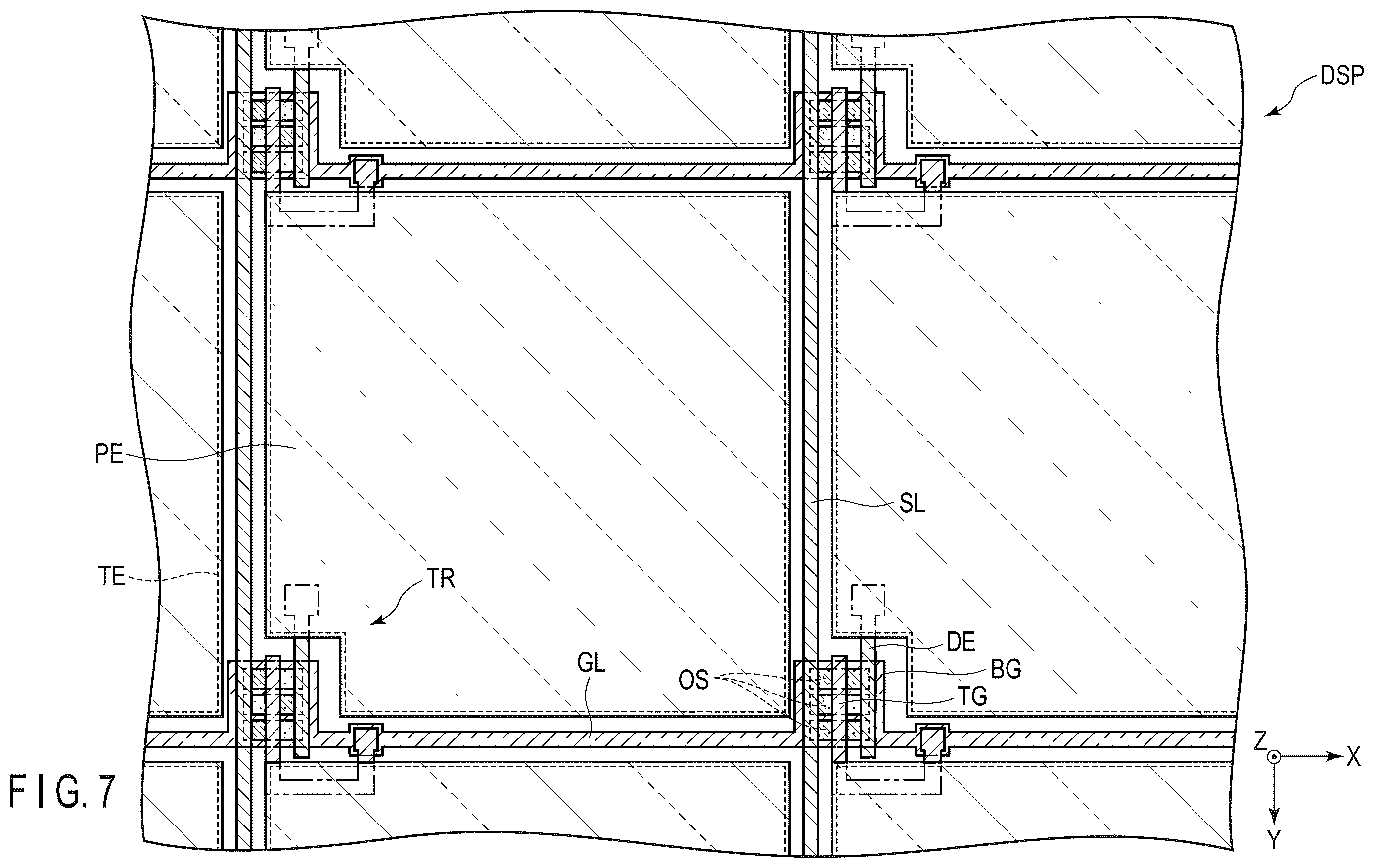 Patent US12581694 Figure 5 – Semiconductor device and display device