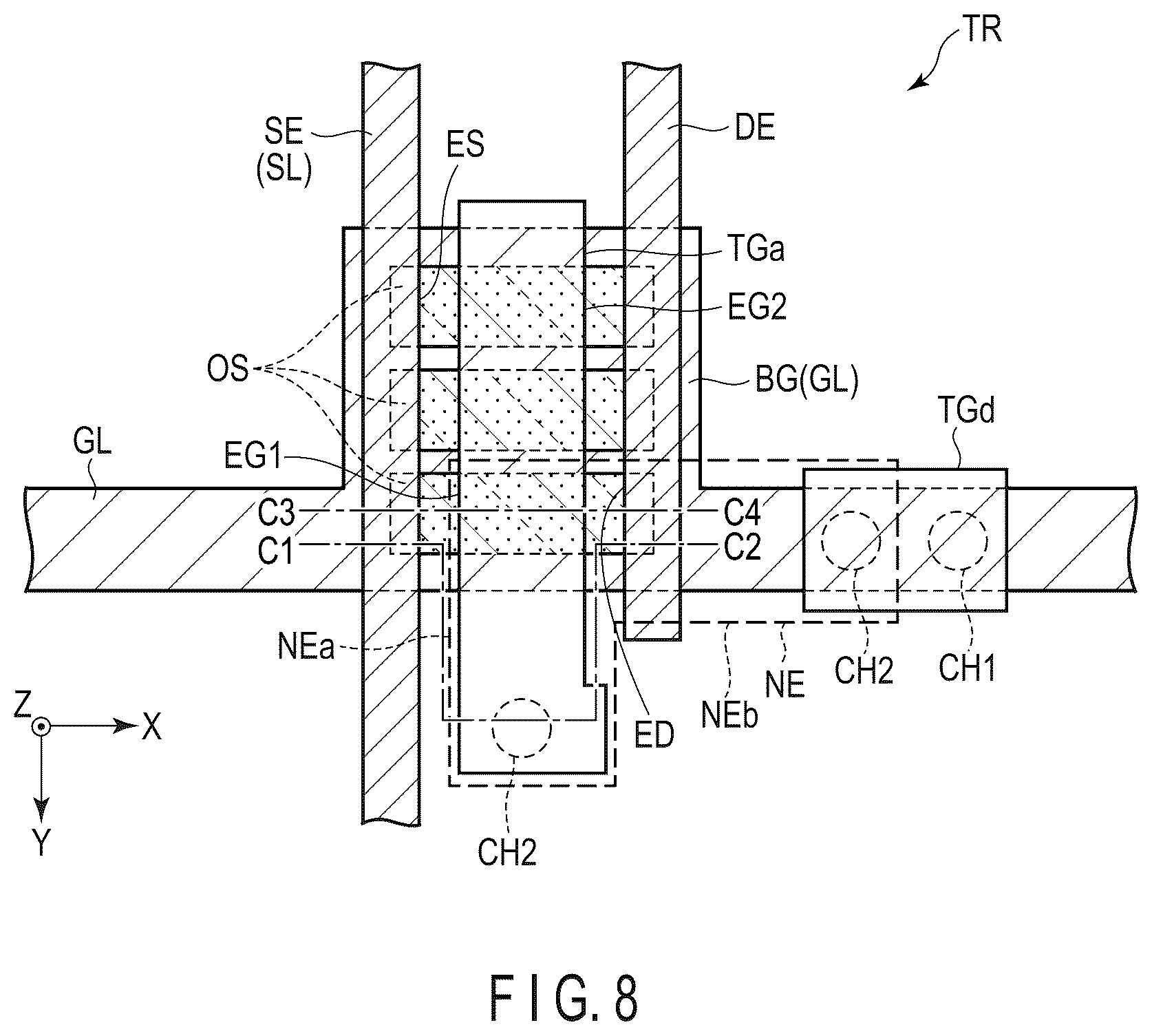 Patent US12581694 Figure 6 – Semiconductor device and display device