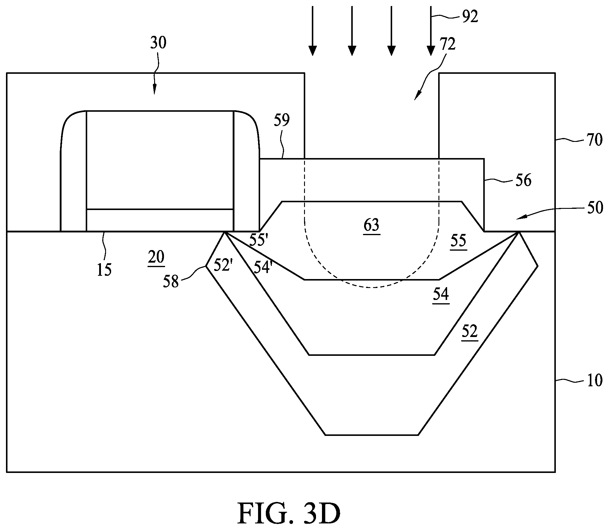 Patent US12581697 Figure 7 – Semiconductor device with silicide-embedded stressor source and drain structure