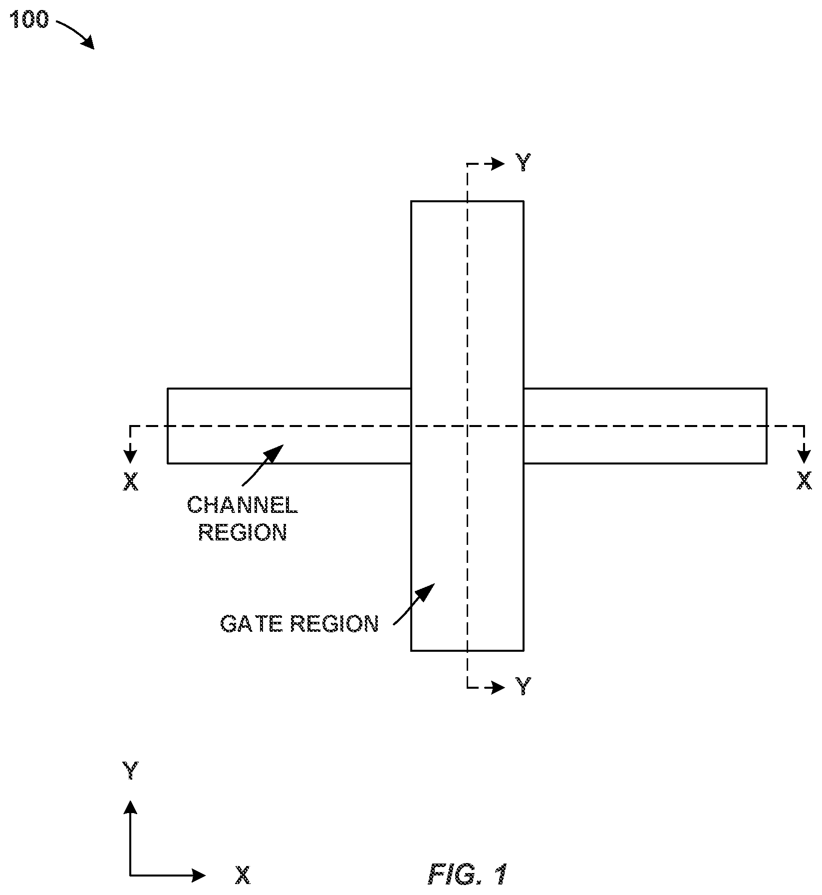 Patent US12581702 Figure 1 – Common self aligned gate contact for stacked transistor structures