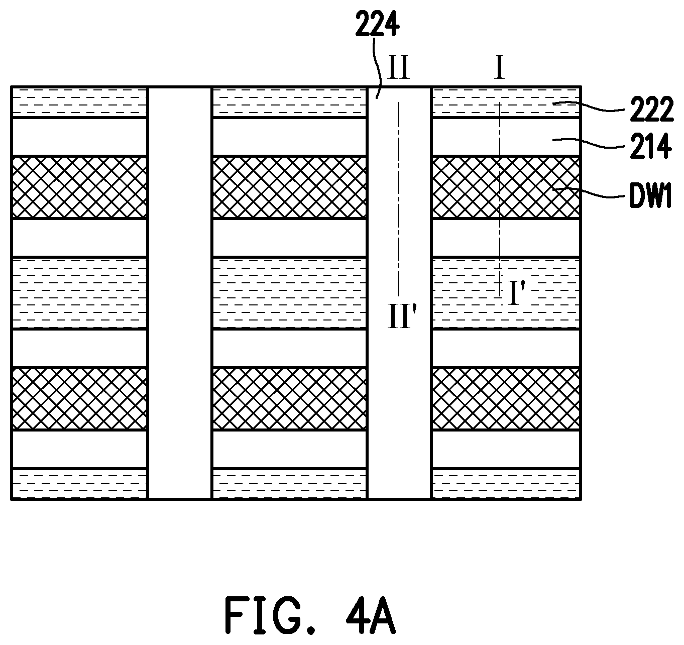 Patent US12581705 Figure 7 – Semiconductor device including multiple stacks of semiconductor nanosheets, multiple strained layers, and dielectric wall located strained layers and method of forming the same