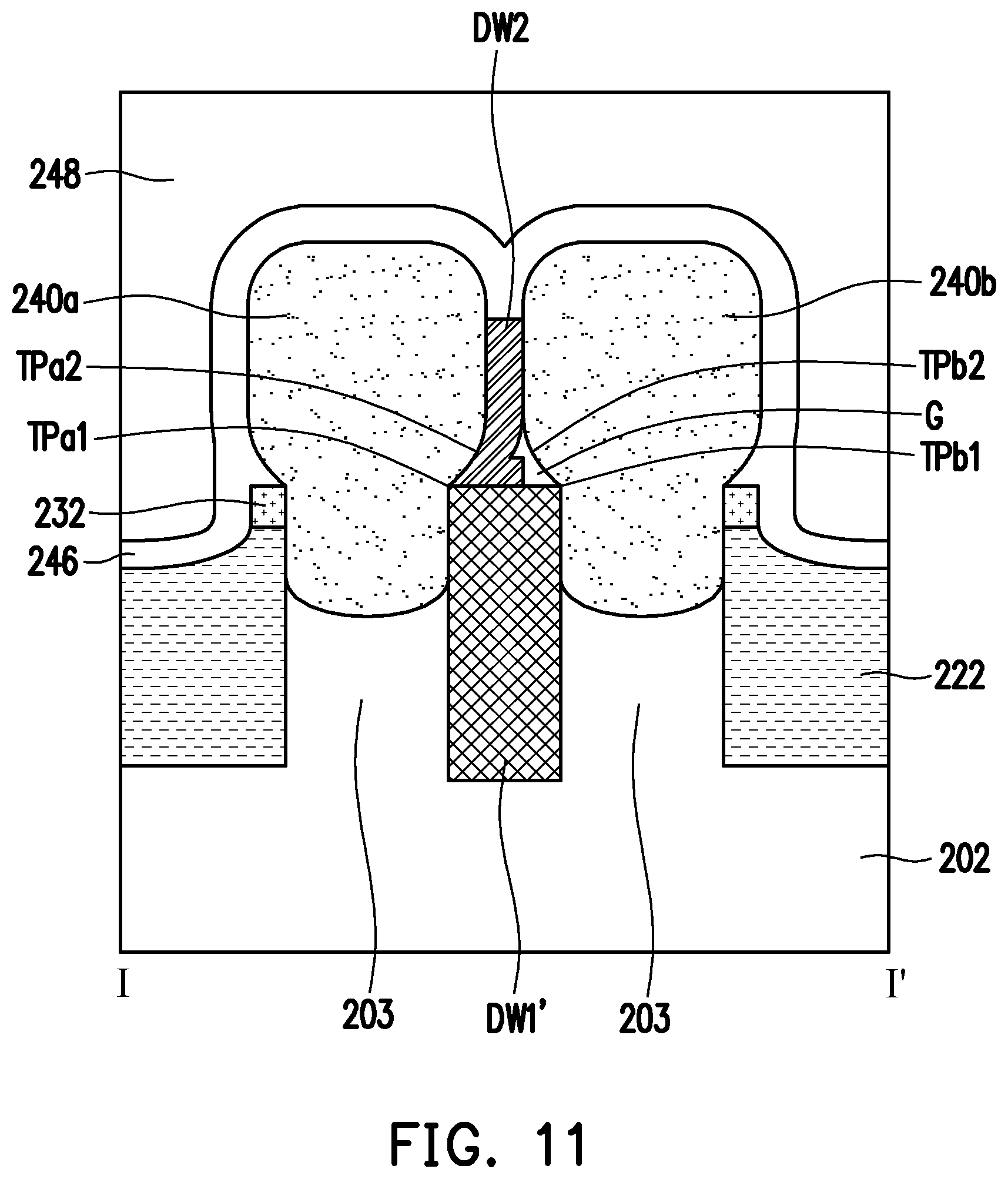 Patent US12581705 Figure 15 – Semiconductor device including multiple stacks of semiconductor nanosheets, multiple strained layers, and dielectric wall located strained layers and method of forming the same