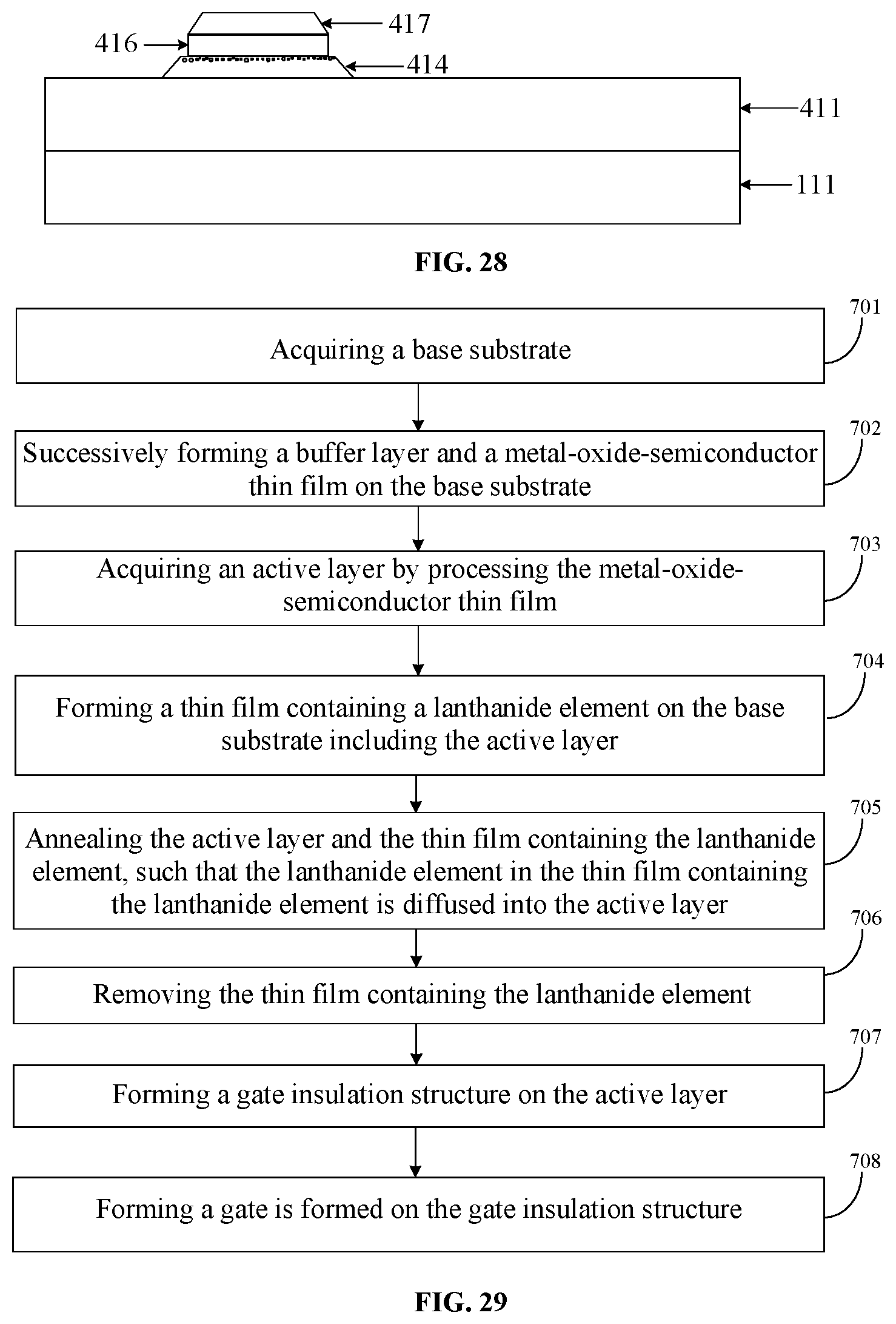 Patent US12581706 Figure 10 – Metal-oxide thin-film transistor and method for manufacturing same, x-ray detector, and display panel