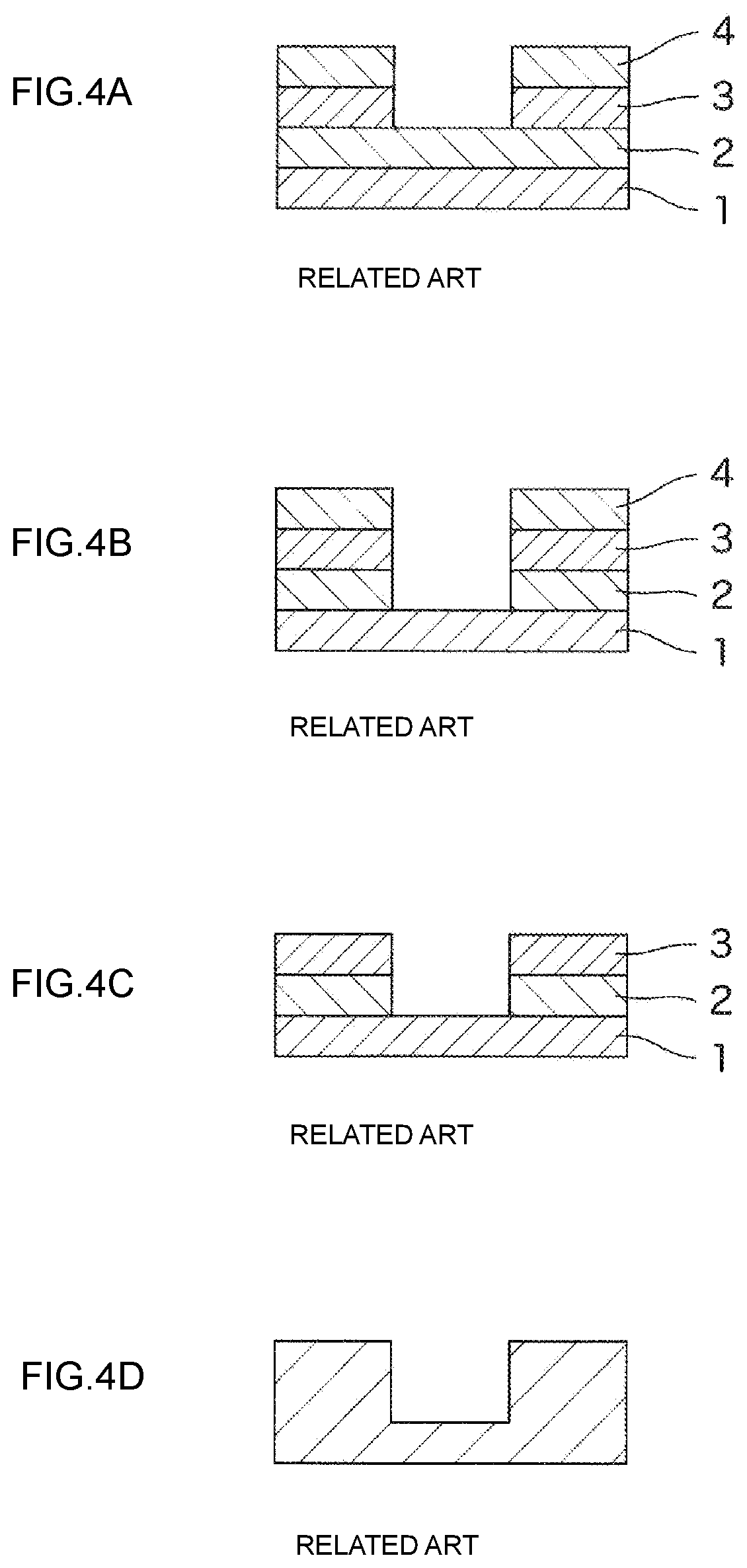Patent US12581710 Figure 4 – Manufacturing method of patterning substrate, patterned substrate, and intermediate patterned substrate