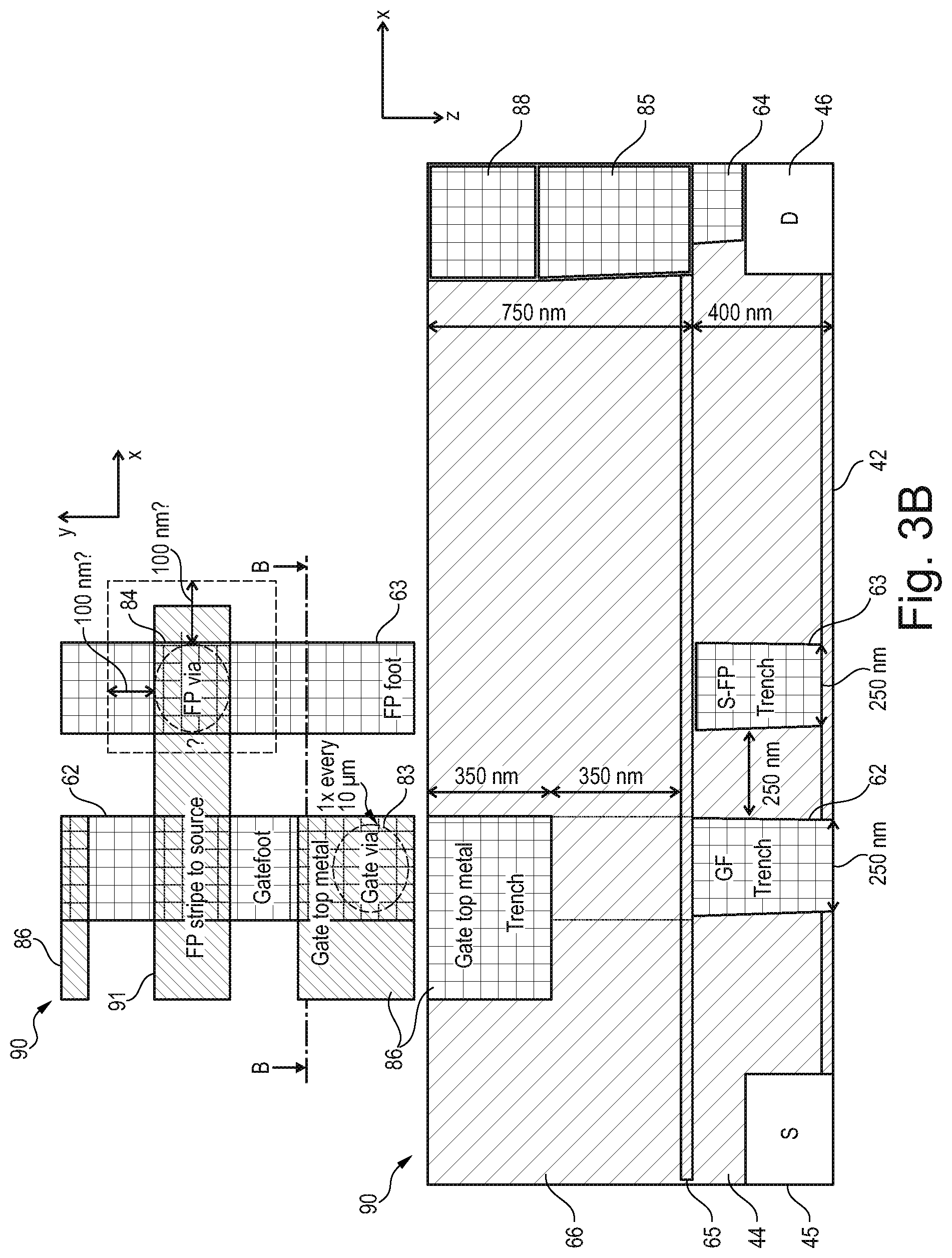 Patent US12581712 Figure 7 – Group III nitride-based transistor device having a conductive redistribution structure