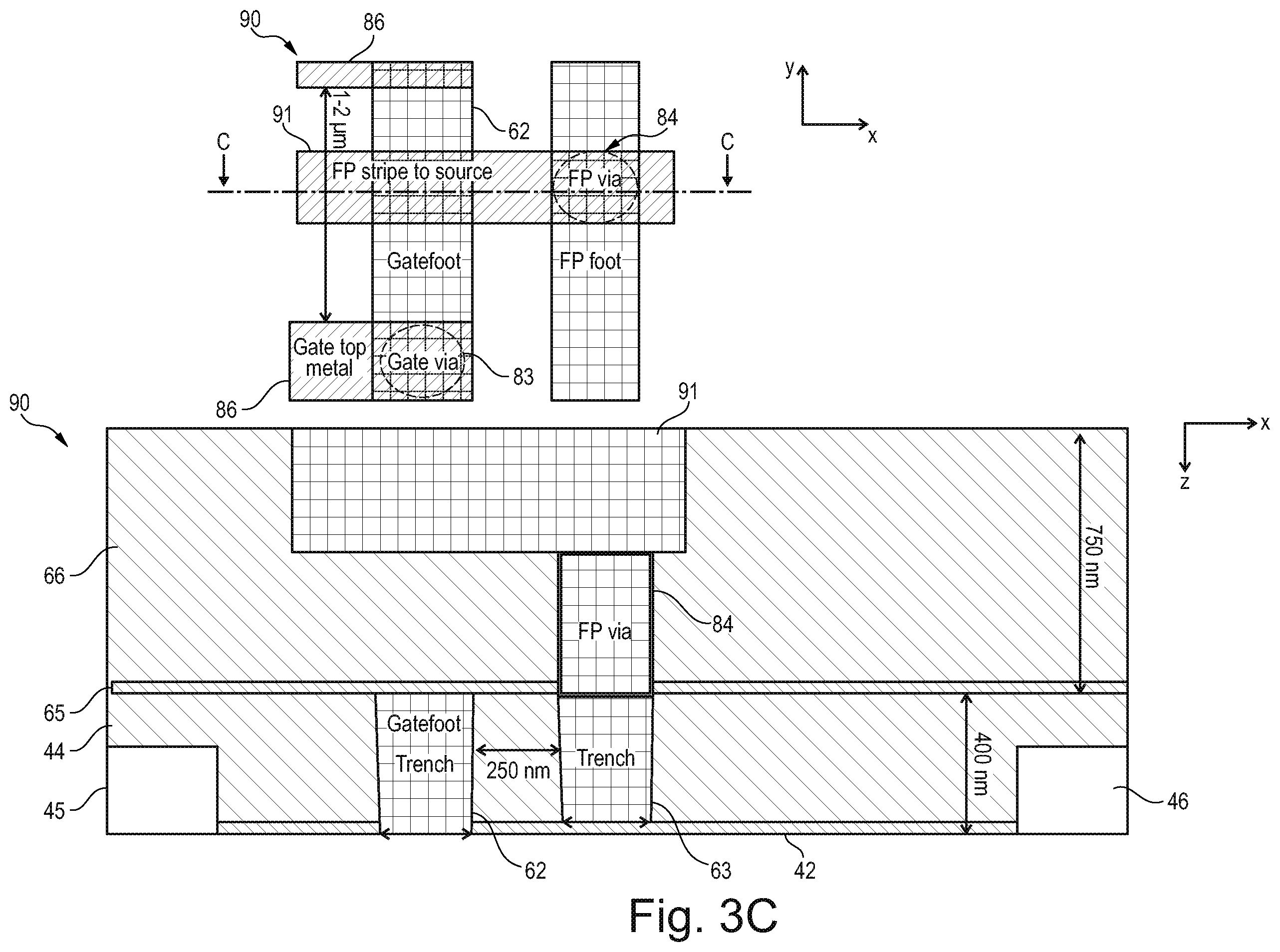 Patent US12581712 Figure 8 – Group III nitride-based transistor device having a conductive redistribution structure