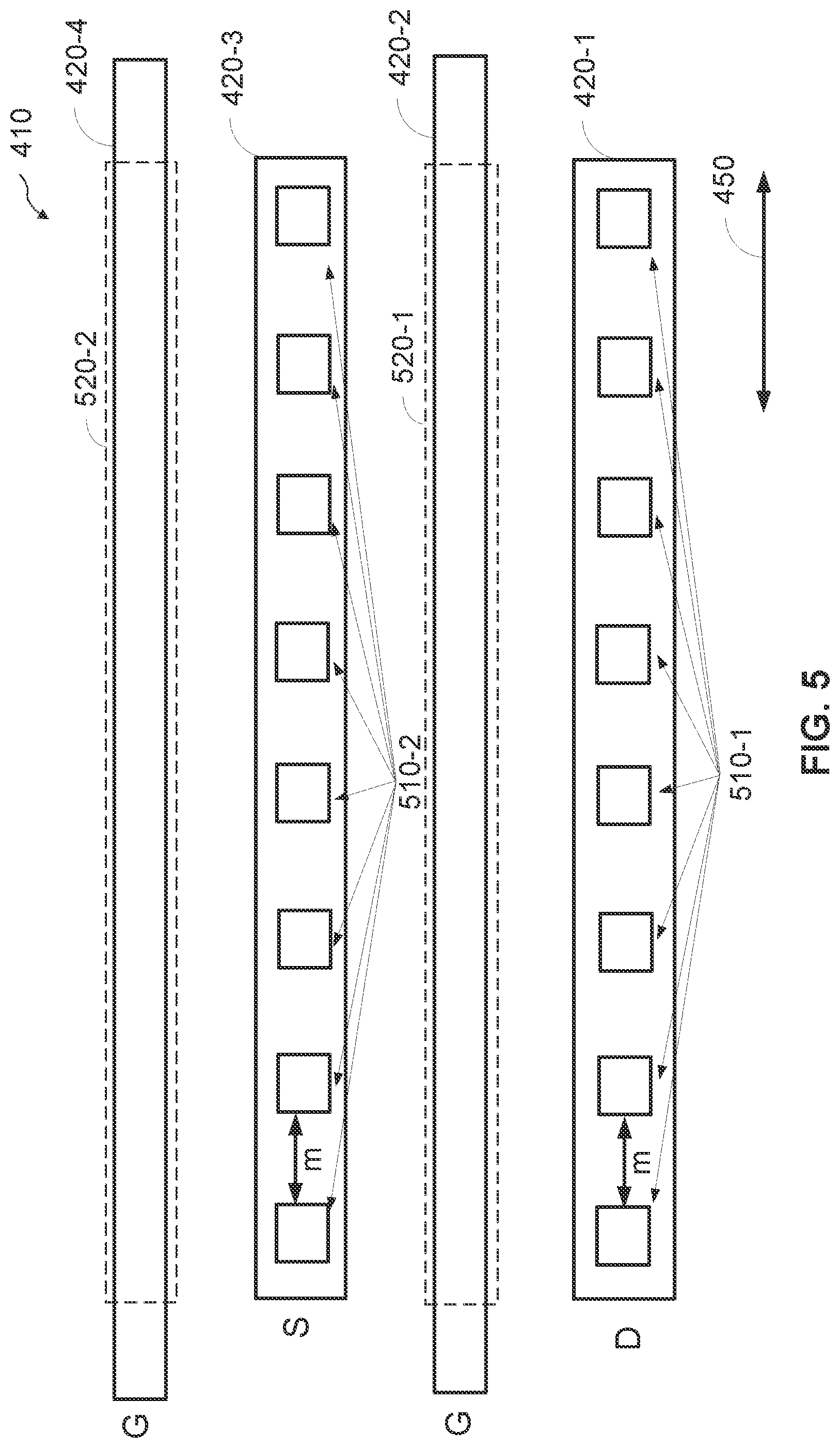 Patent US12581713 Figure 6 – Via alternate net spacing