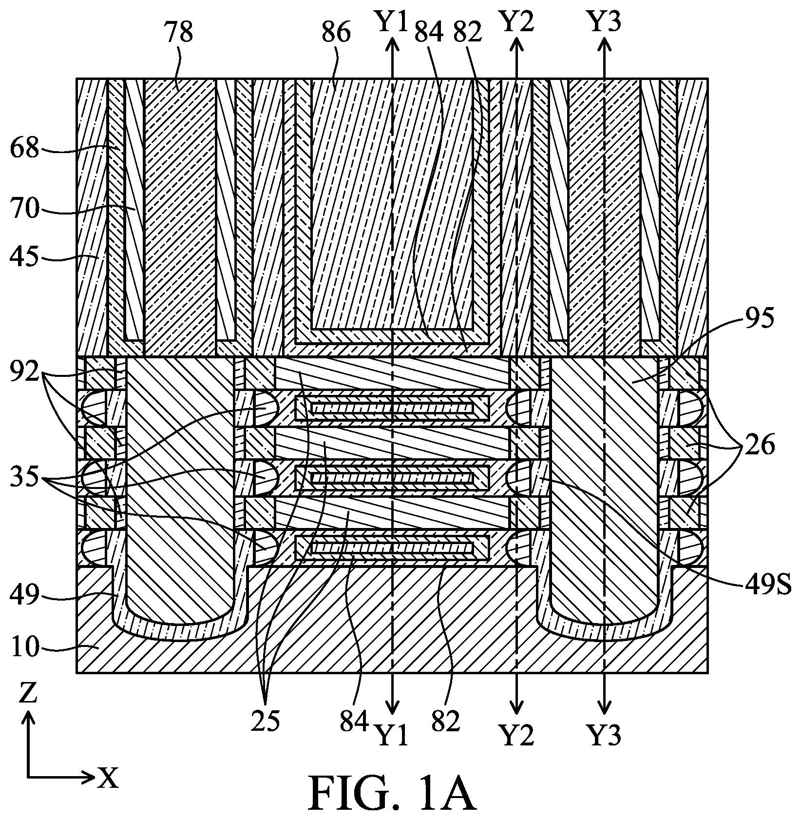 Patent US12581714 Figure 1 – Semiconductor device and method of manufacturing thereof