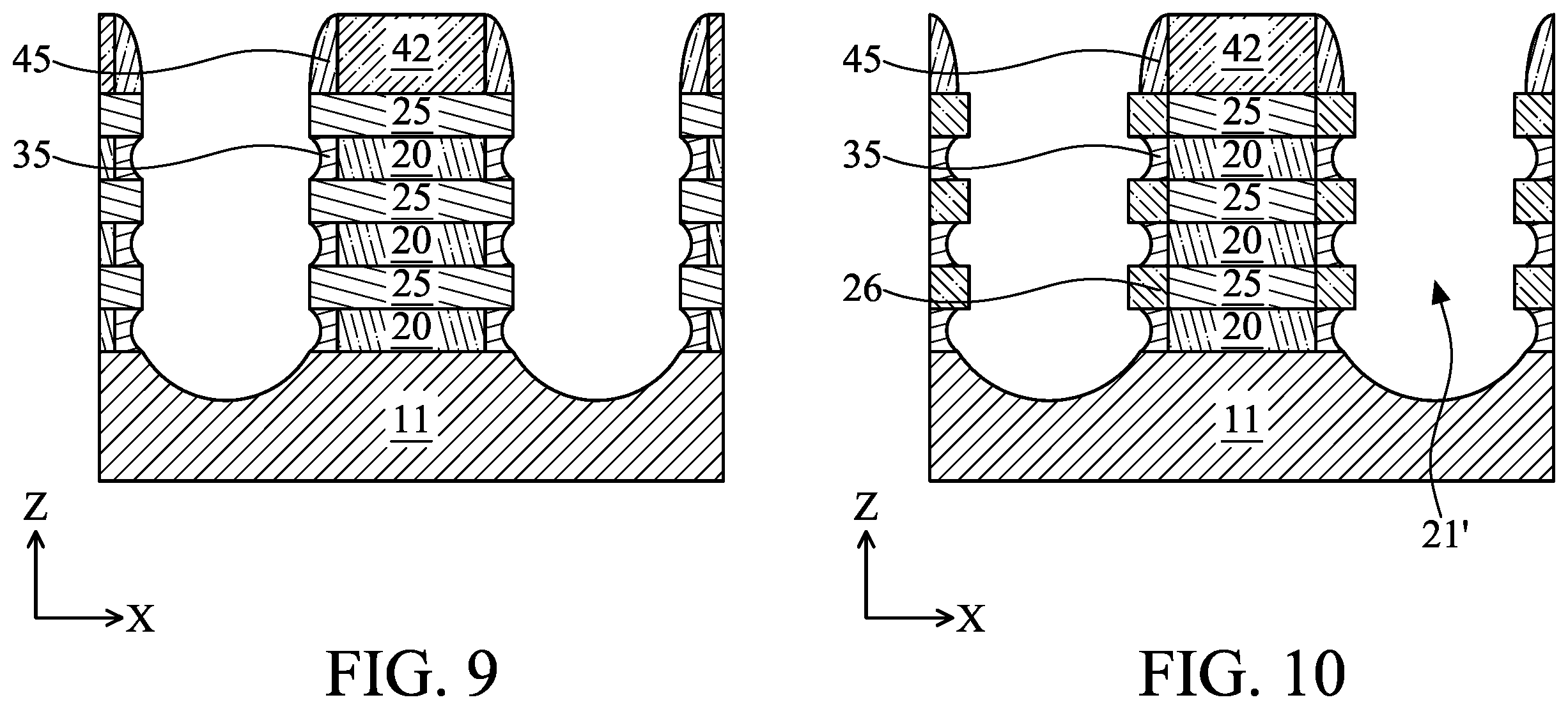 Patent US12581714 Figure 8 – Semiconductor device and method of manufacturing thereof