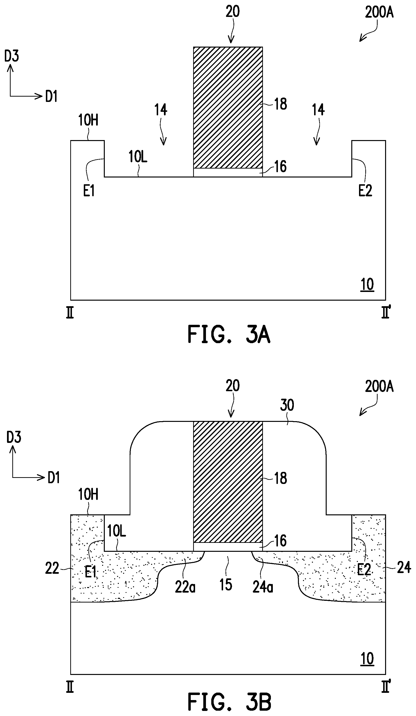 Patent US12581715 Figure 4 – Semiconductor device and a method of fabricating the same with increased effective width of the channel without increasing the width of the gate active region