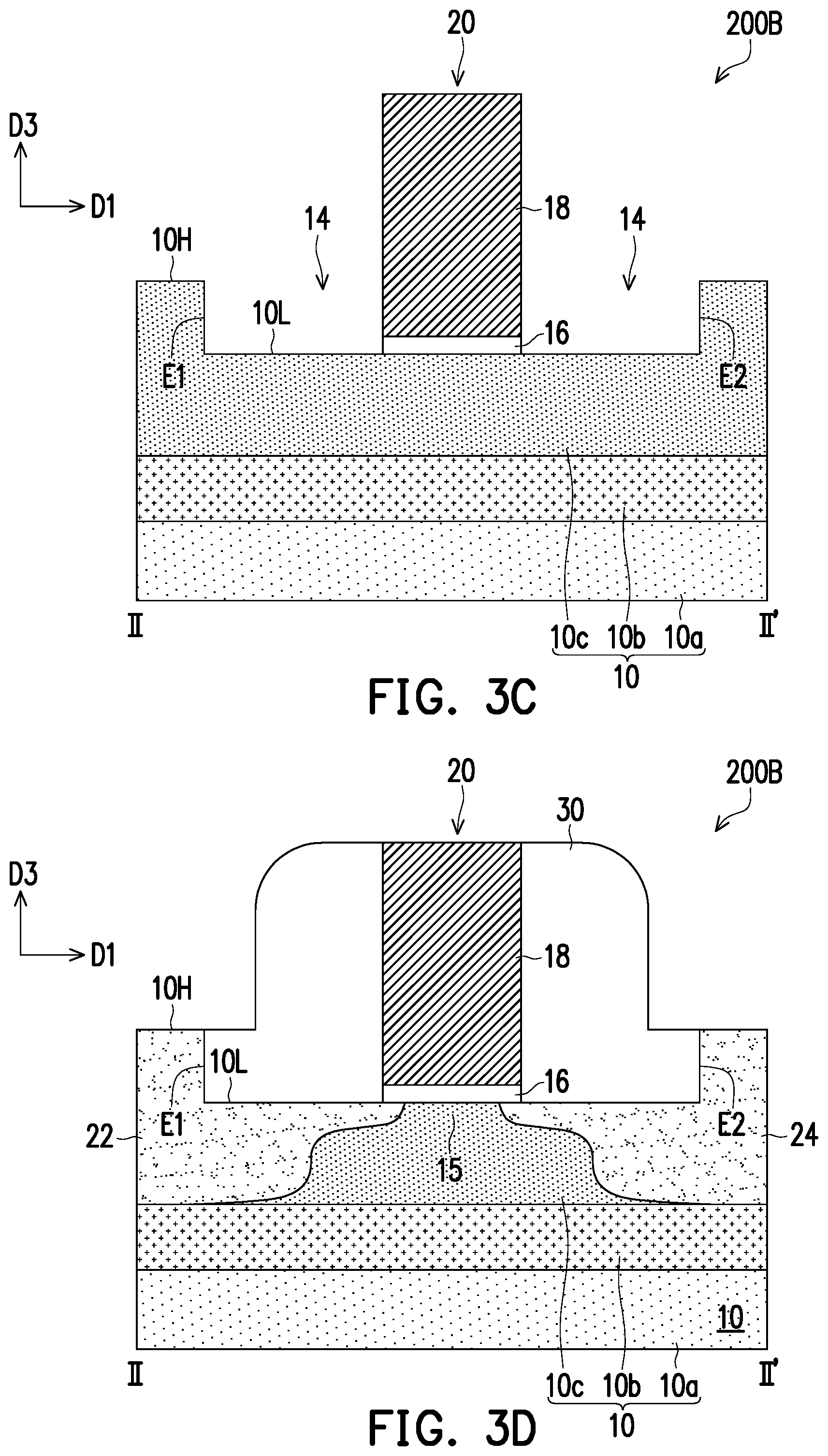 Patent US12581715 Figure 5 – Semiconductor device and a method of fabricating the same with increased effective width of the channel without increasing the width of the gate active region
