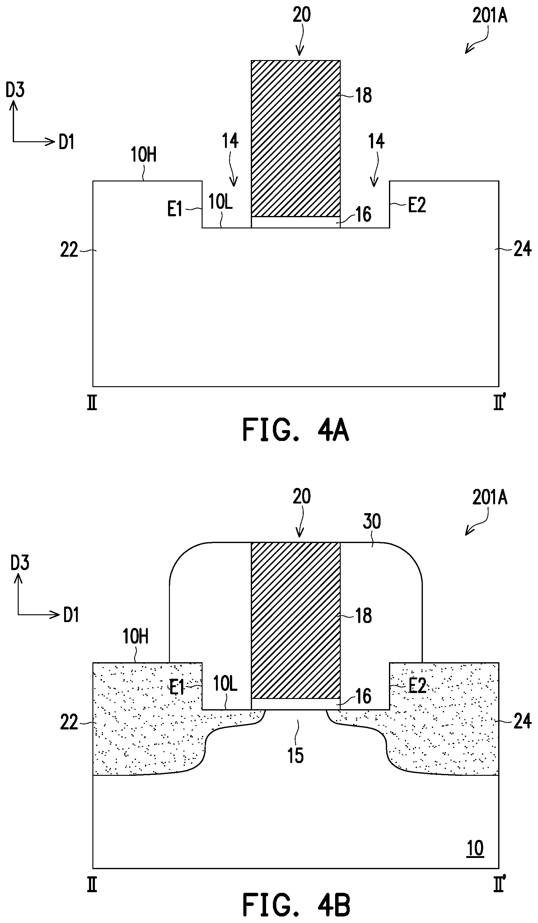 Patent US12581715 Figure 6 – Semiconductor device and a method of fabricating the same with increased effective width of the channel without increasing the width of the gate active region
