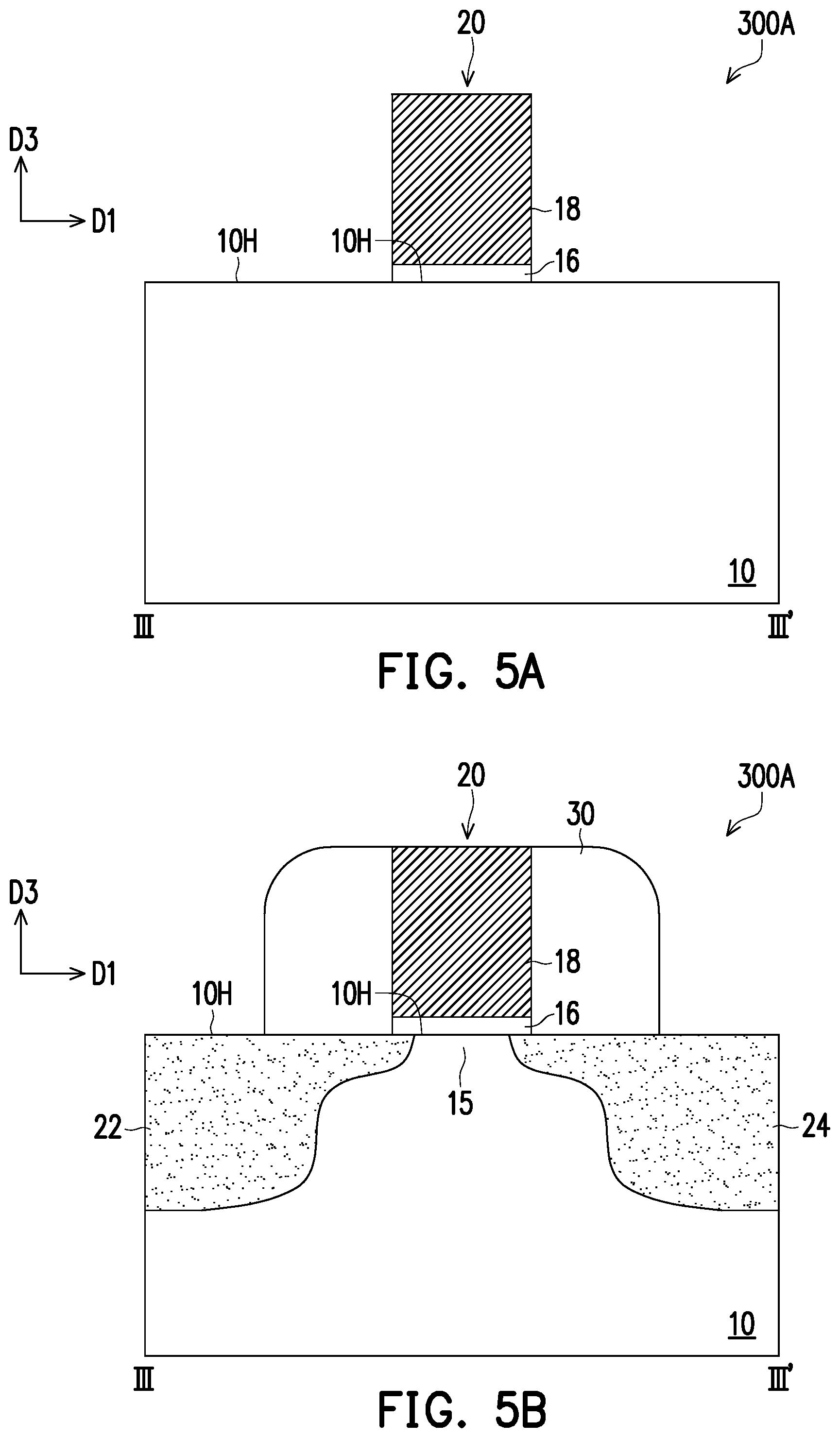 Patent US12581715 Figure 8 – Semiconductor device and a method of fabricating the same with increased effective width of the channel without increasing the width of the gate active region