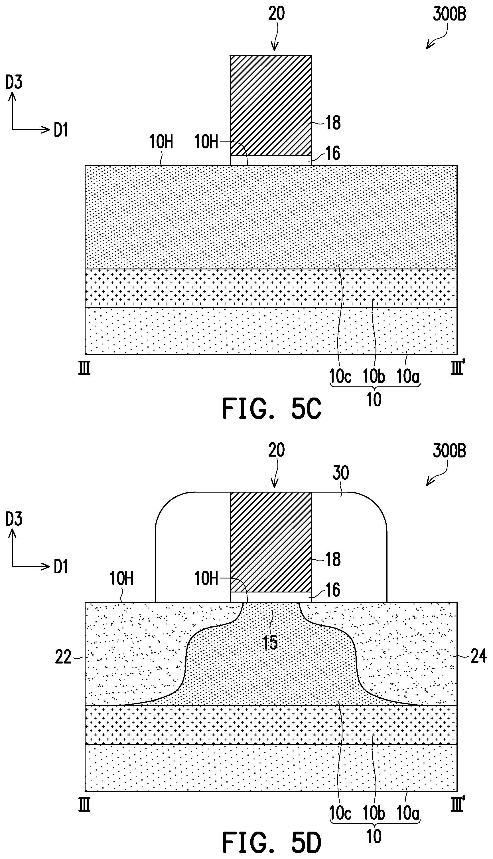 Patent US12581715 Figure 9 – Semiconductor device and a method of fabricating the same with increased effective width of the channel without increasing the width of the gate active region
