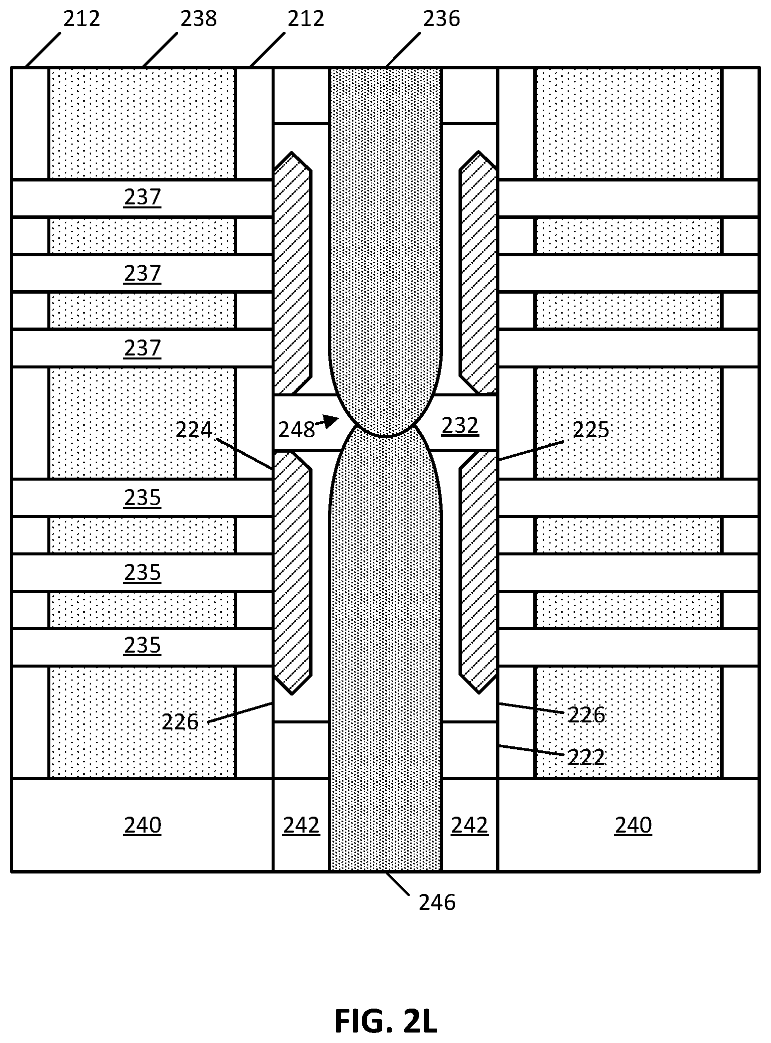 Patent US12581717 Figure 13 – Frontside and backside epi contact
