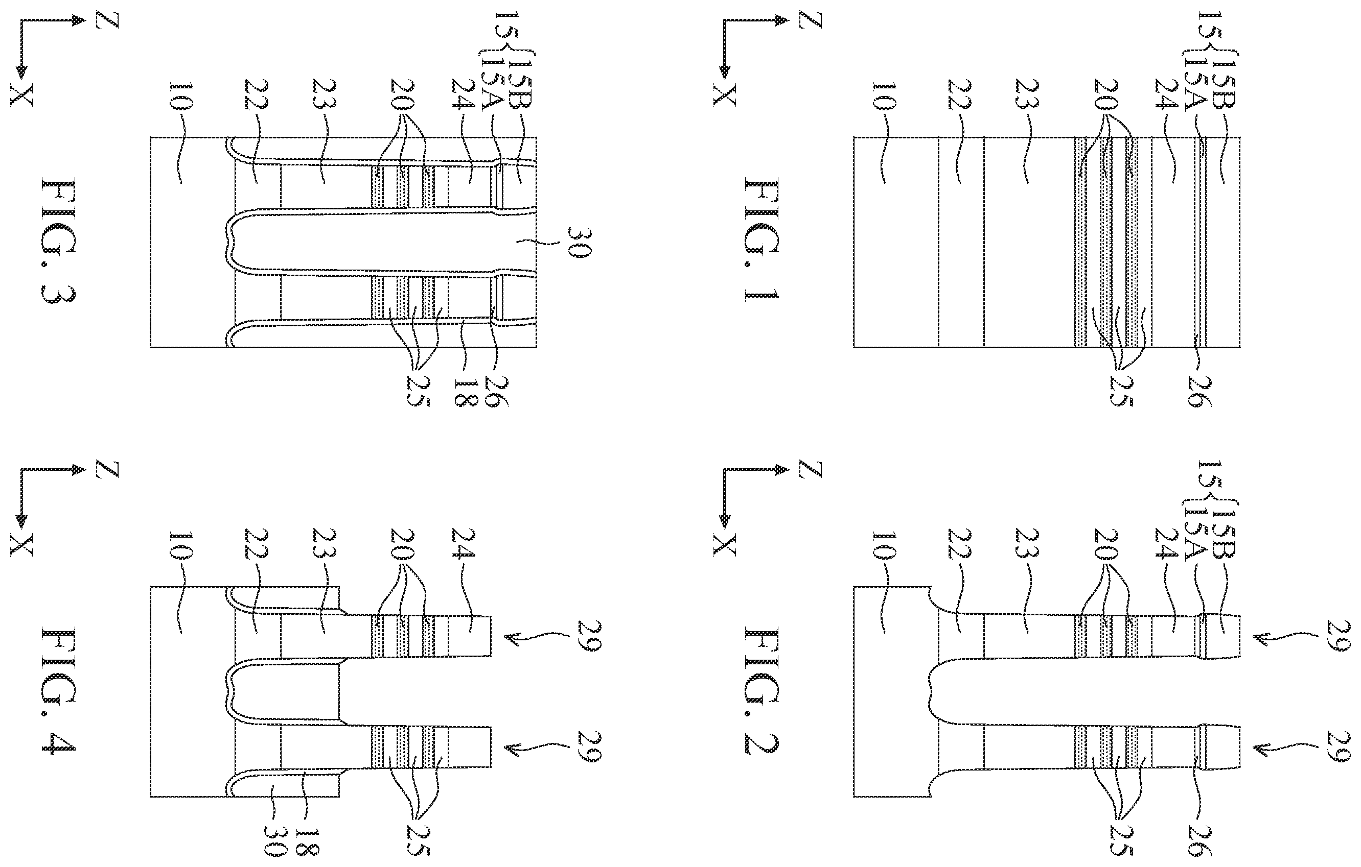 Patent US12581720 Figure 1 – Method of manufacturing a semiconductor device and a semiconductor device