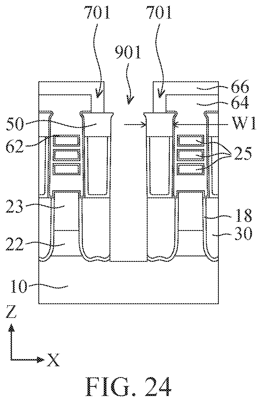 Patent US12581720 Figure 17 – Method of manufacturing a semiconductor device and a semiconductor device