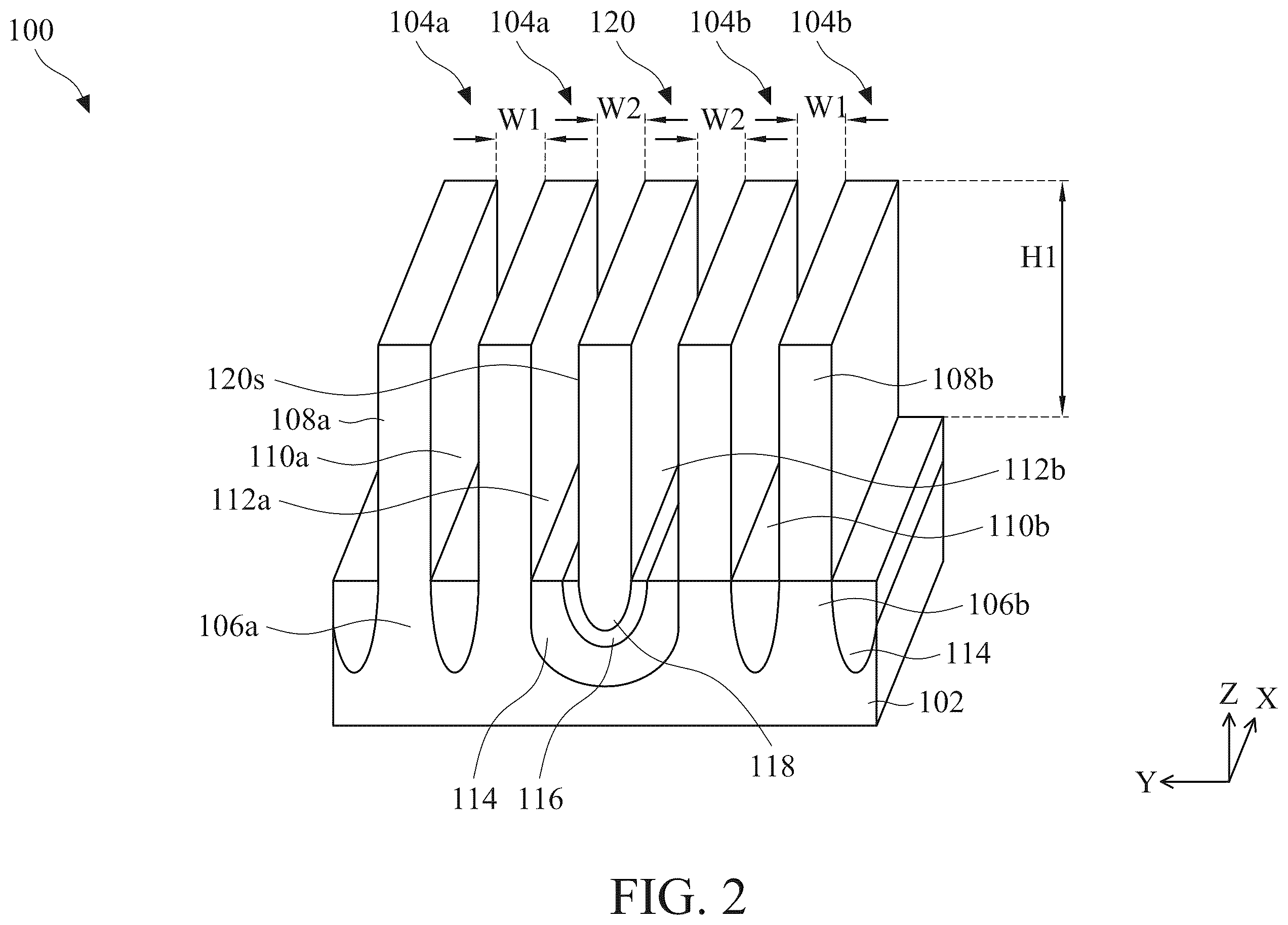 Patent US12581721 Figure 2 – Method for gap filling with selectively formed seed layer and heteroepitaxial cap layer